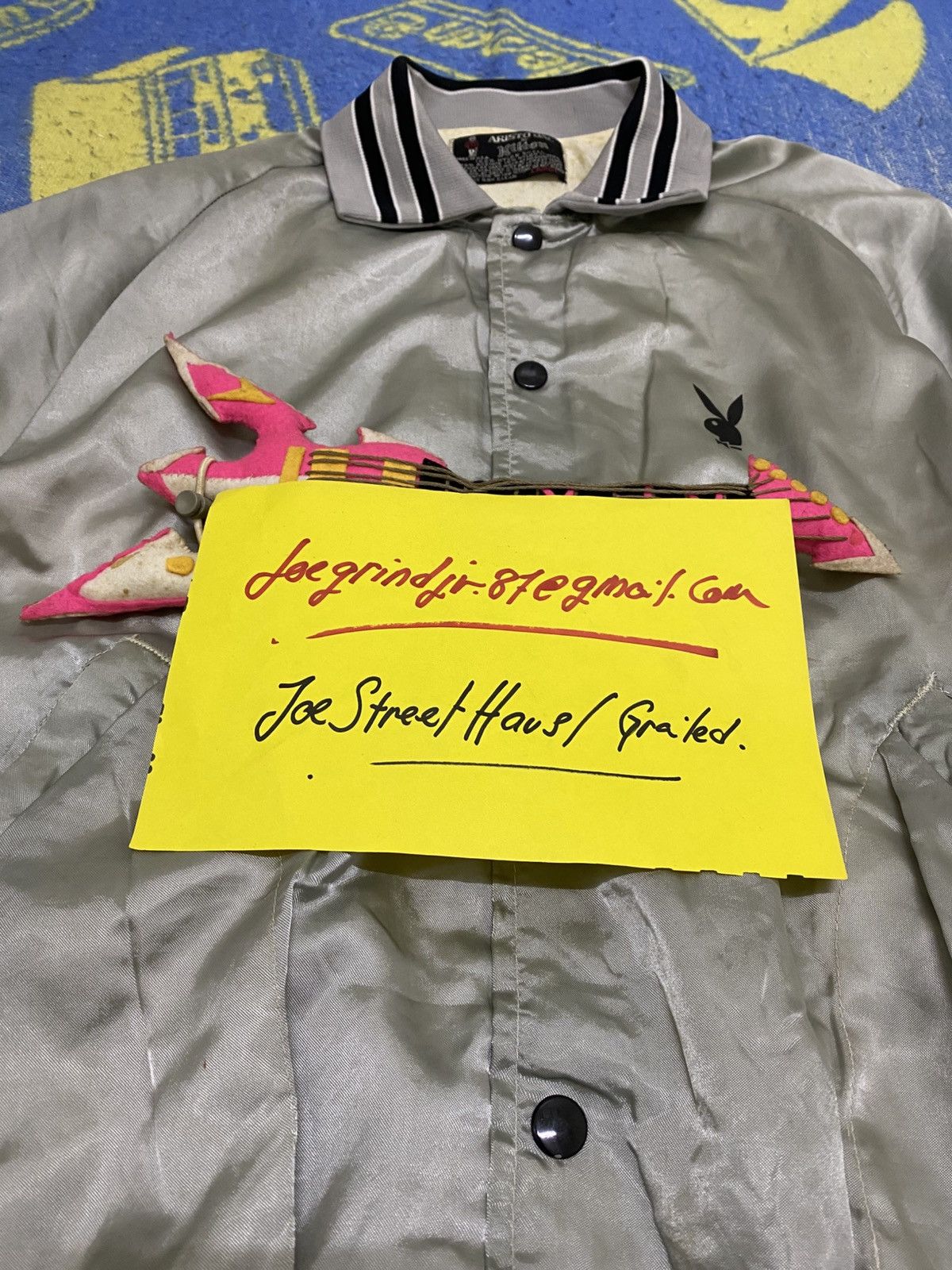 Playboy × Vintage Vintage PLAYBOY Jacket/bomber/Varsity Luxury Designers Size US M / EU 48-50 / 2 - 14 Thumbnail