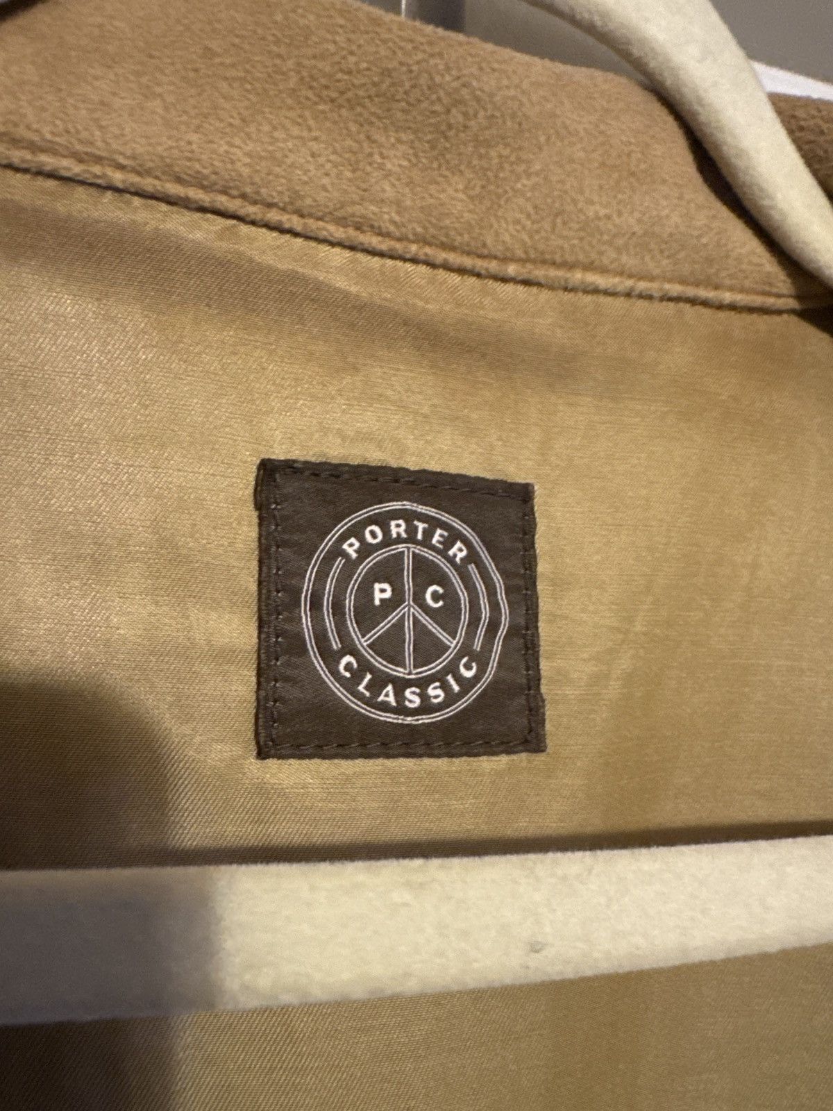 Porter Classic Porter Classic Khaki Aging Jacket Moleskin Suede Size US M / EU 48-50 / 2 - 6 Thumbnail