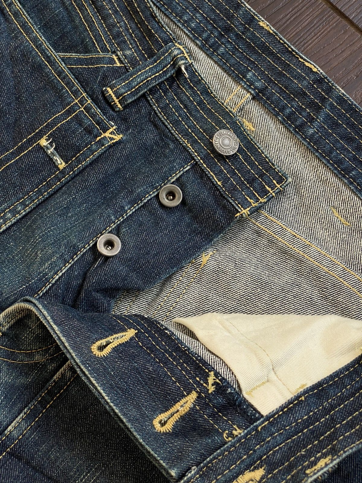 Sassafras SASSAFARAS FALL LEAF SPARAY GARDENERS DENIM 13.05oz Size US 30 / EU 46 - 11 Thumbnail