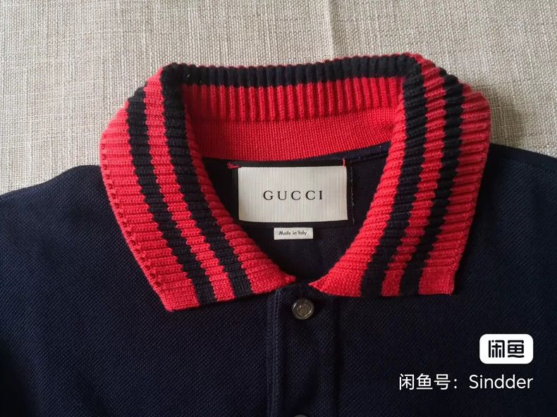 Gucci Gucci Men's Polo shirt short sleeves 2503-Nextarrow Size US S / EU 44-46 / 1 - 2 Thumbnail
