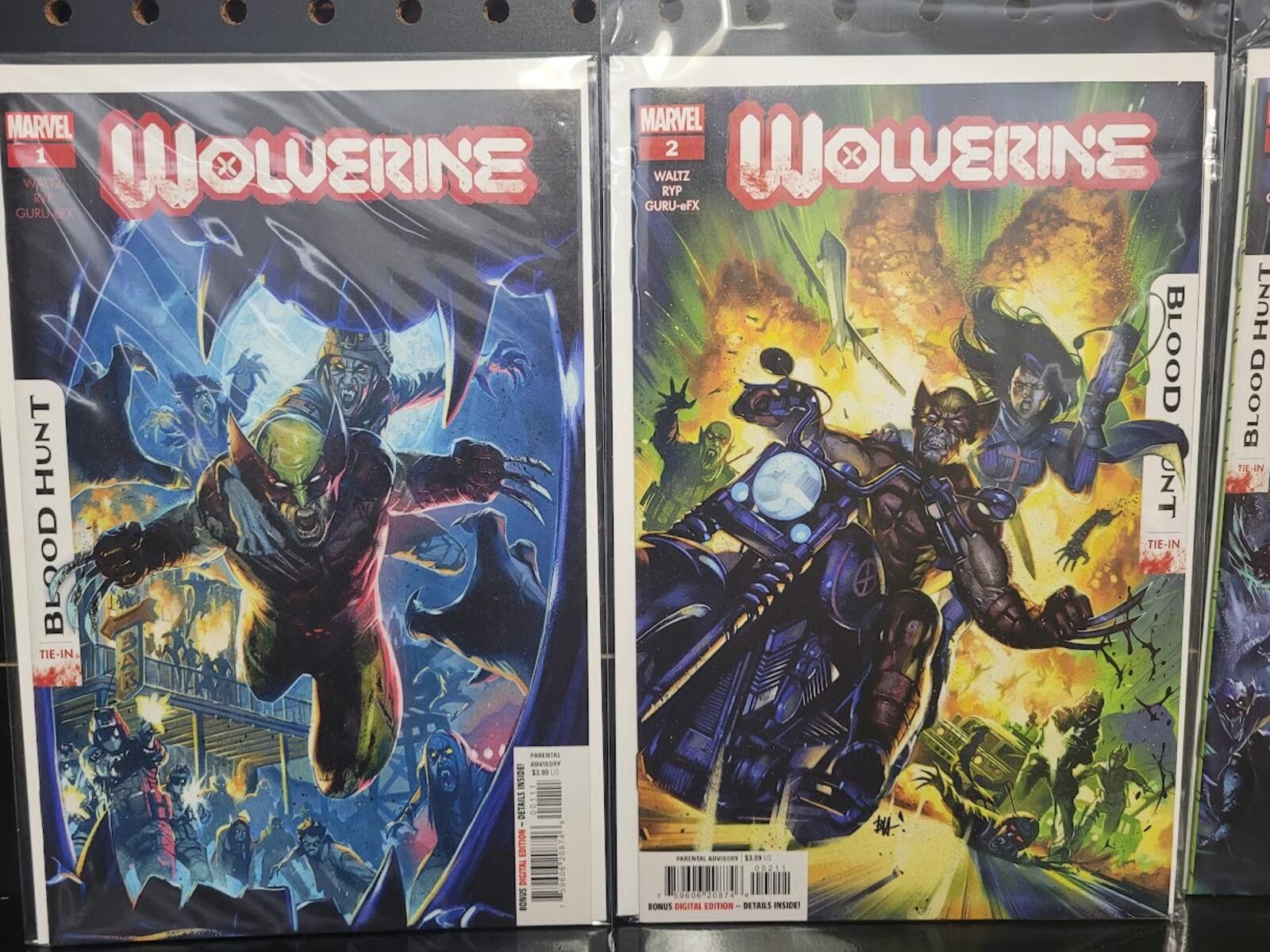 Marvel Comics Wolverine: Blood Hunt #1-4 Complete Set - Marvel 2024 - NM Size ONE SIZE - 2 Thumbnail