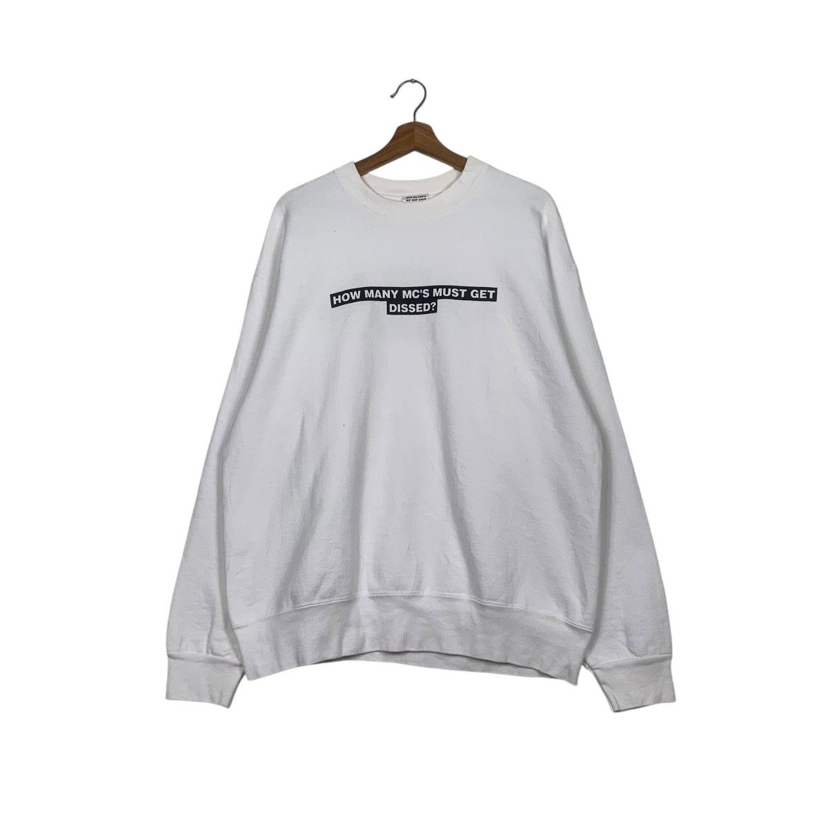 Japanese Brand Moe Malone Hip Hop Crewneck Sweatshirt Size US L / EU 52-54 / 3 - 1 Thumbnail