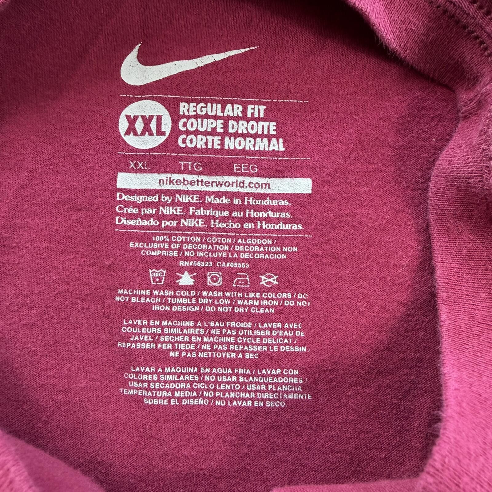 Nike Nike Florida State Seminoles Fear The Spear Long Sleeve Tee Size US XXL / EU 58 / 5 - 3 Thumbnail