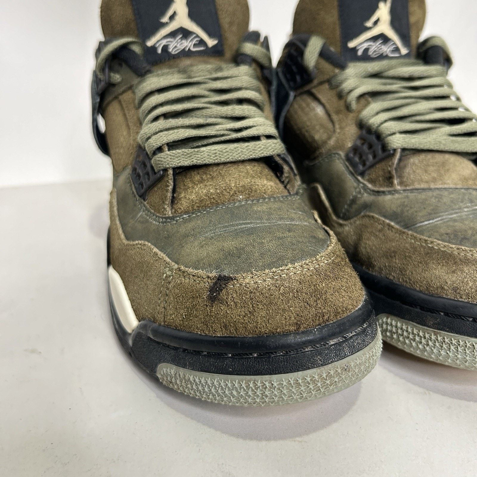 Jordan Brand Nike Air Jordan 4 Retro SE Craft “Olive” Size US 10.5 / EU 43-44 - 11 Thumbnail