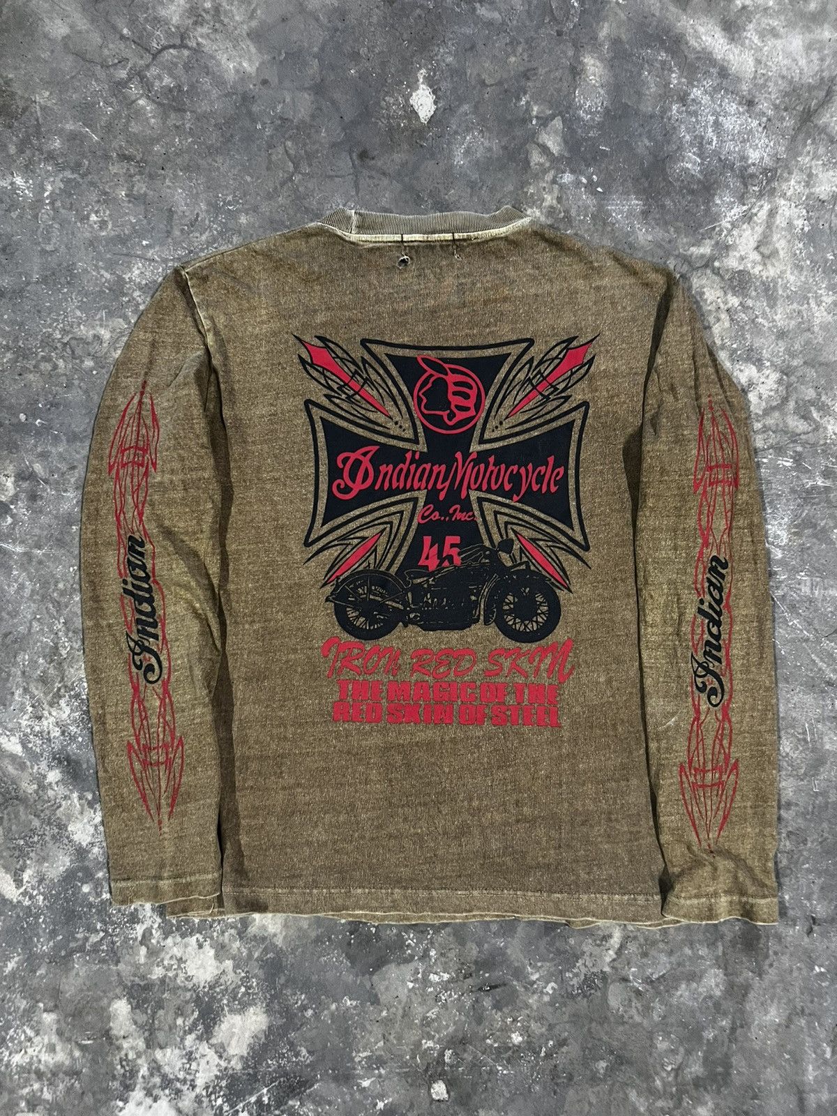 Indian Motorcycle Vintage Indian Motorcycle Faded Tee Size US L / EU 52-54 / 3 - 1 Thumbnail