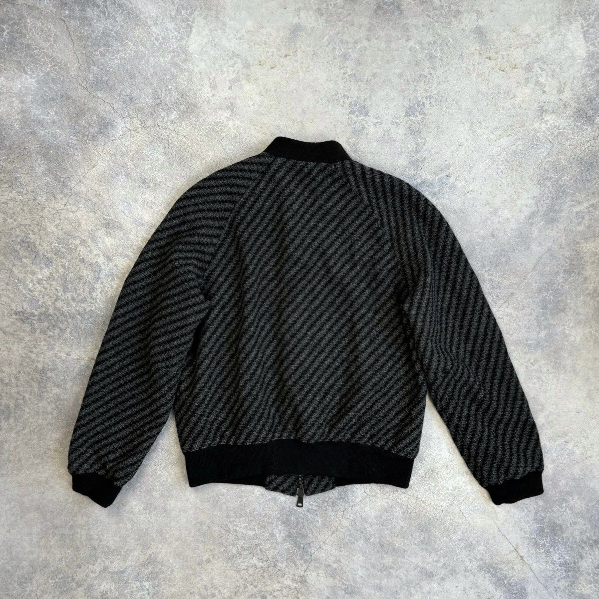 Ann Demeulemeester ANN DEMEULEMEESTER SAMPLE BETTOCA WOOL BOMBER JACKET Size US S / EU 44-46 / 1 - 2 Thumbnail