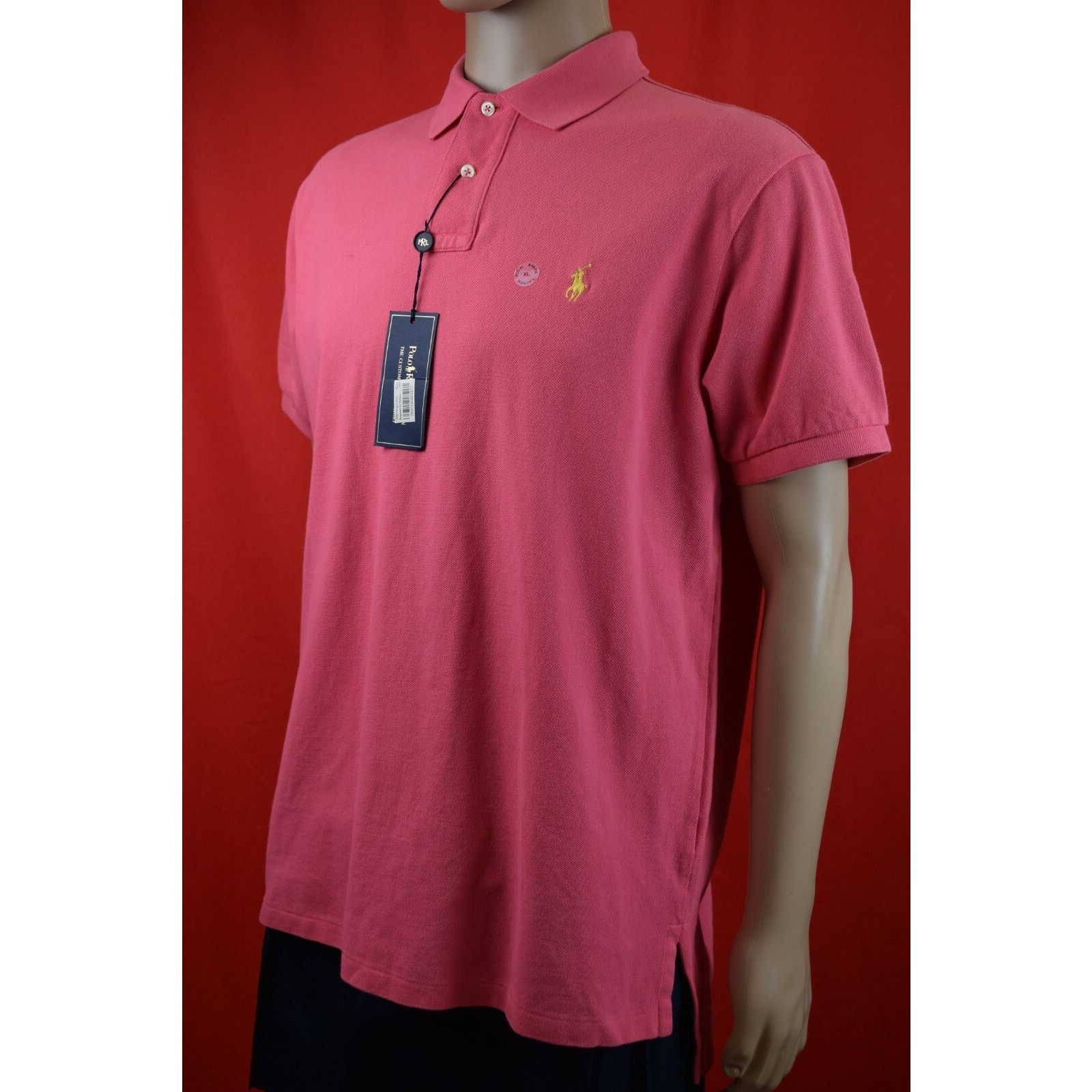 Ralph Lauren RALPH LAUREN PINK LABEL POLO SHORT SLEEVE BUTTONS SHIRT XL Size US XL / EU 56 / 4 - 4 Thumbnail