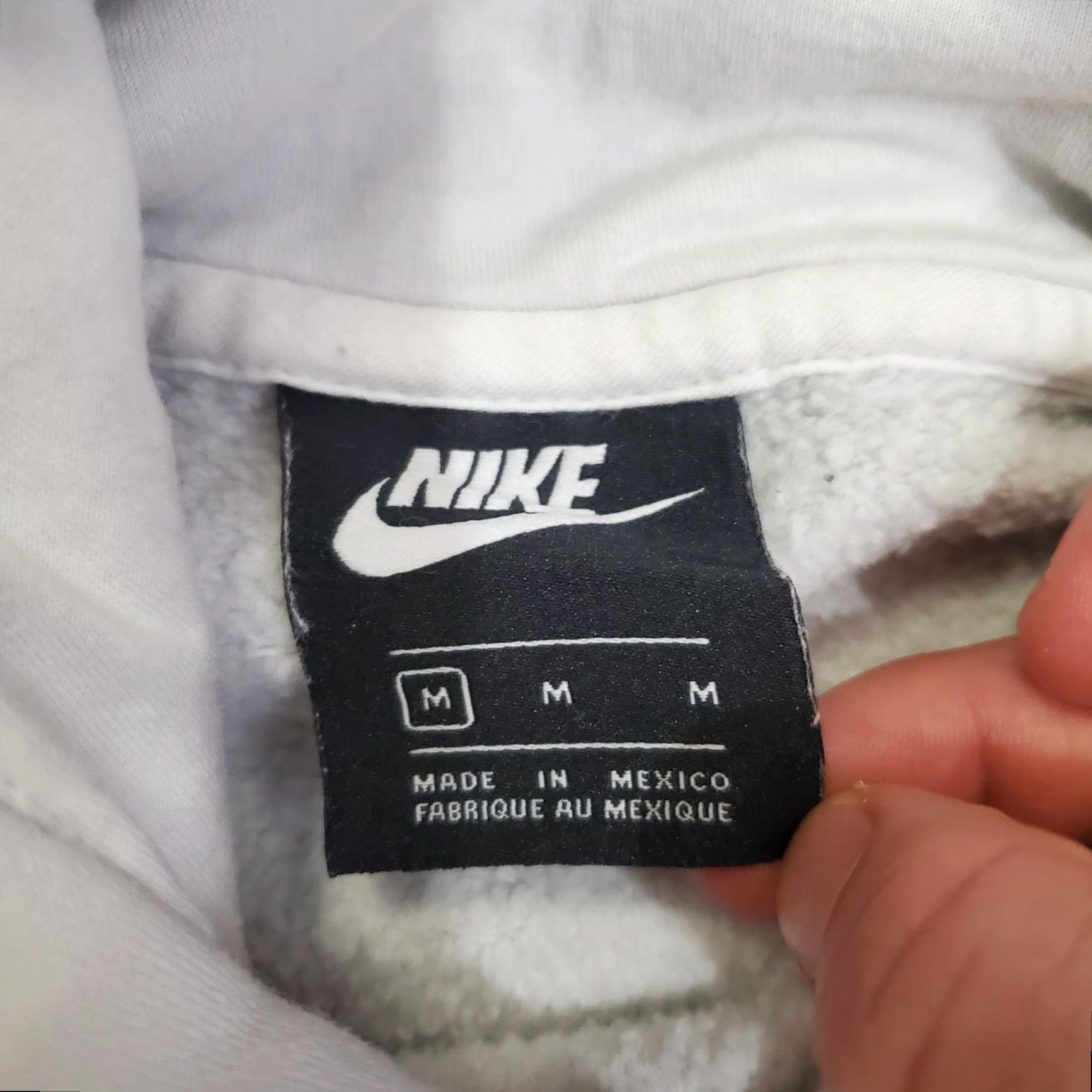 Nike Nike Hoodie Mens Medium White Optimist Graphic Swoosh Pullover Sweatshirt Size US M / EU 48-50 / 2 - 7 Thumbnail