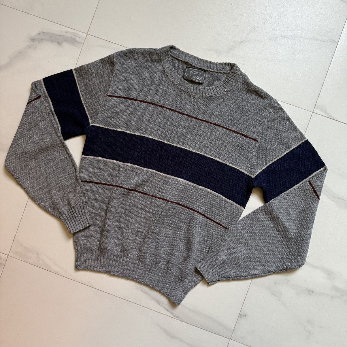 Le TIGRE × Vintage Vintage 90s Le Tigré Knitted Sweater Size US S / EU 44-46 / 1 - 3 Thumbnail
