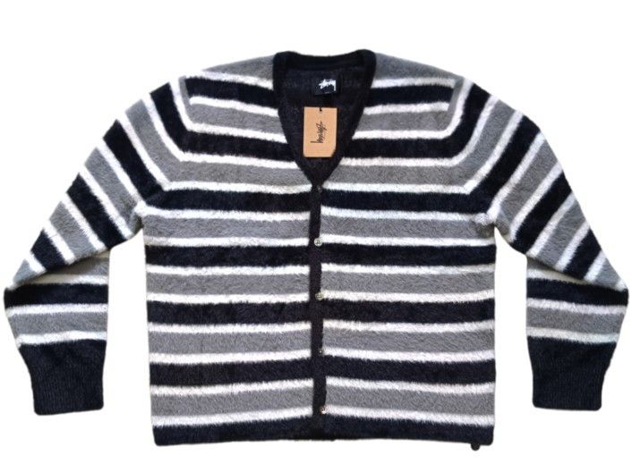 Stussy Stussy Gigi Hadid Mohair Cadigan Size US L / EU 52-54 / 3 - 3 Thumbnail