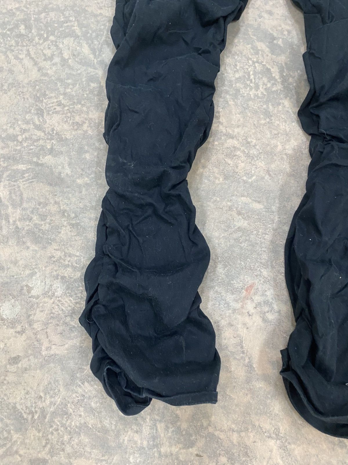 Le Grande Bleu (L.G.B.) 2000s -RagOut Wringkle Punk Skinny Pants Gothic Lgb Hysteric Size US 29 - 4 Thumbnail
