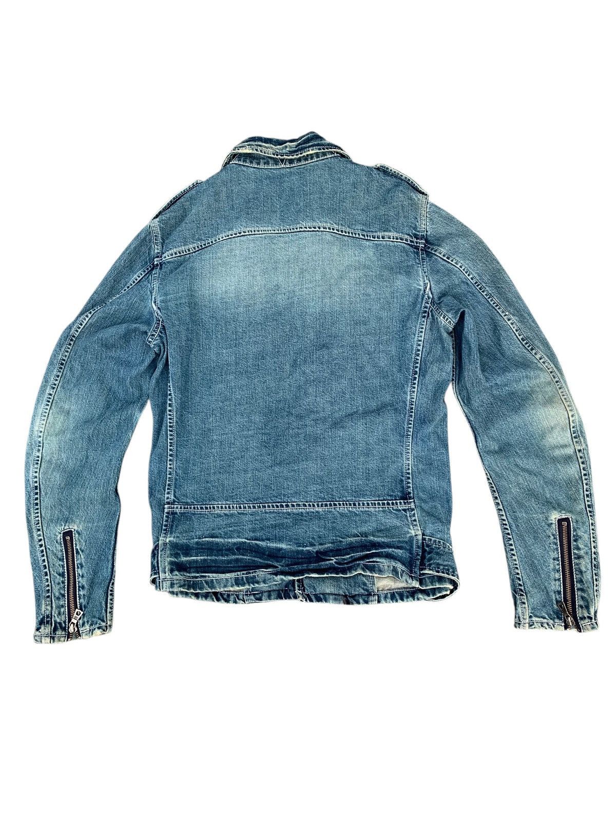 SHIPS VINTAGE SHIPS JET BLUE JAPANESE DENIM JACKET Size US L / EU 52-54 / 3 - 6 Thumbnail
