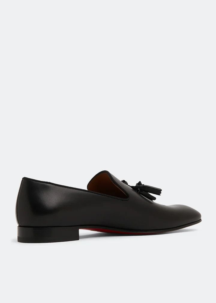 Christian Louboutin o1bcso1str0326 Slip Ons in Black Size US 12 / EU 45 - 3 Thumbnail