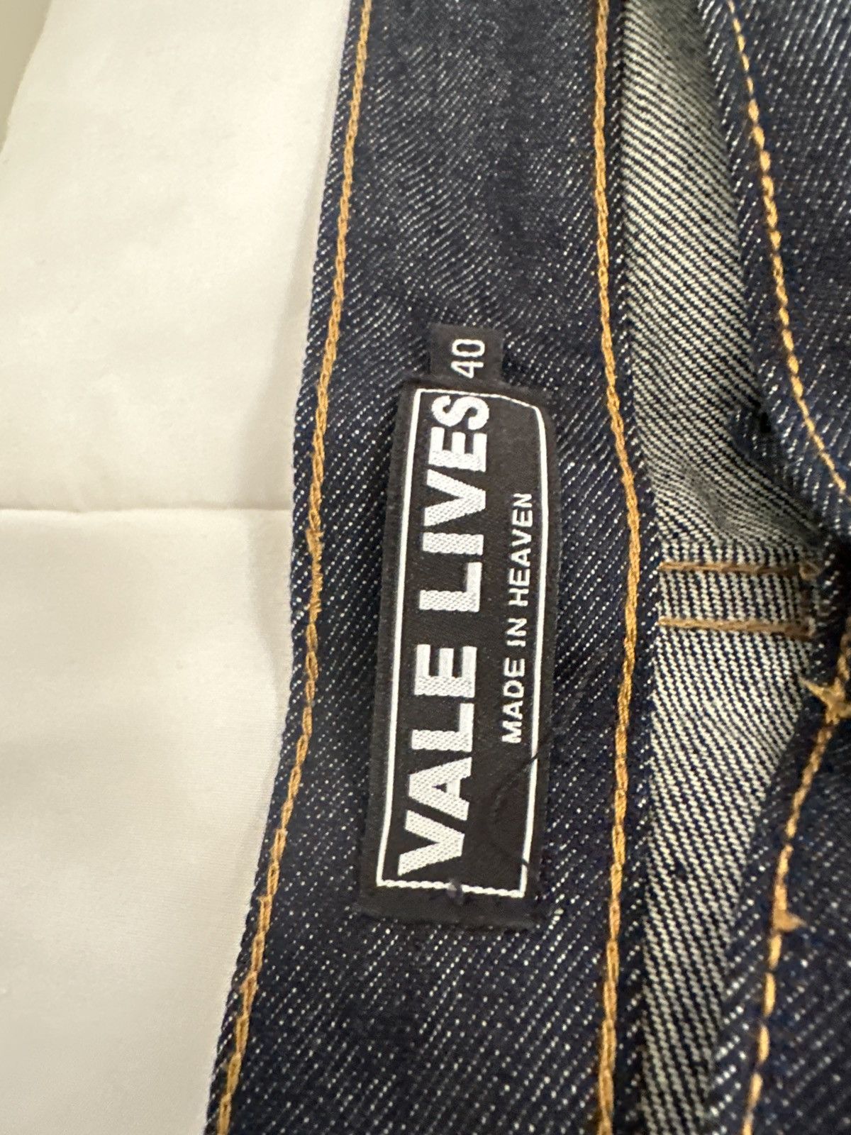 Vale ValeLives Raw Stacked Denim Size US 40 / EU 56 - 3 Thumbnail