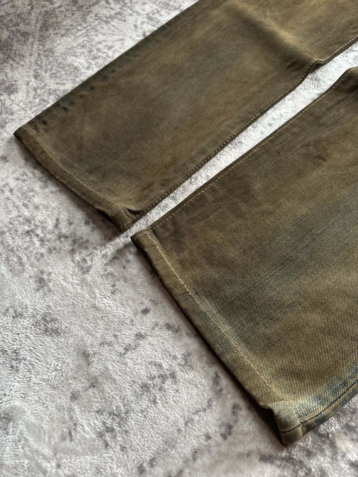 Edwin Edwin XV OG Bush Pocket Mud Wash Work Wear Style Jeans Size US 34 / EU 50 - 9 Thumbnail