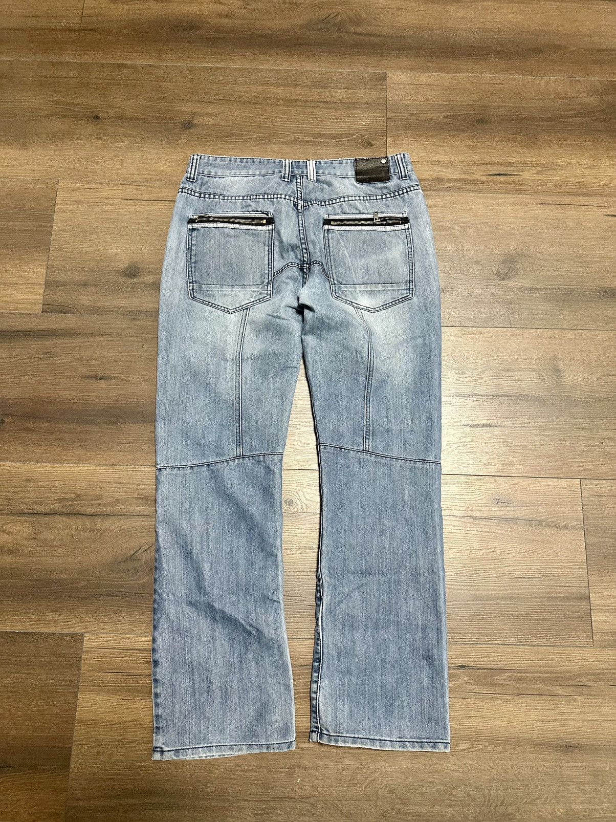 Vintage If Six Was Nine Style Y2K Jeans Style White