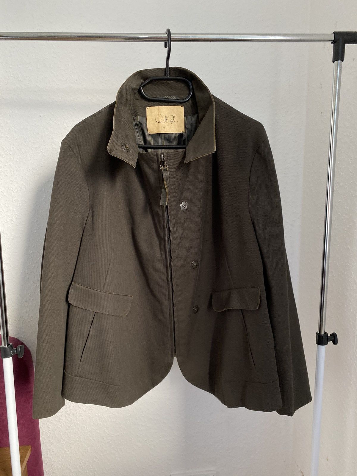 Annette Gortz Annette Gortz Cotton Jacket Sz 44 Khaki like Rundholz Oska Size L / US 10 / IT 46 - 6 Thumbnail