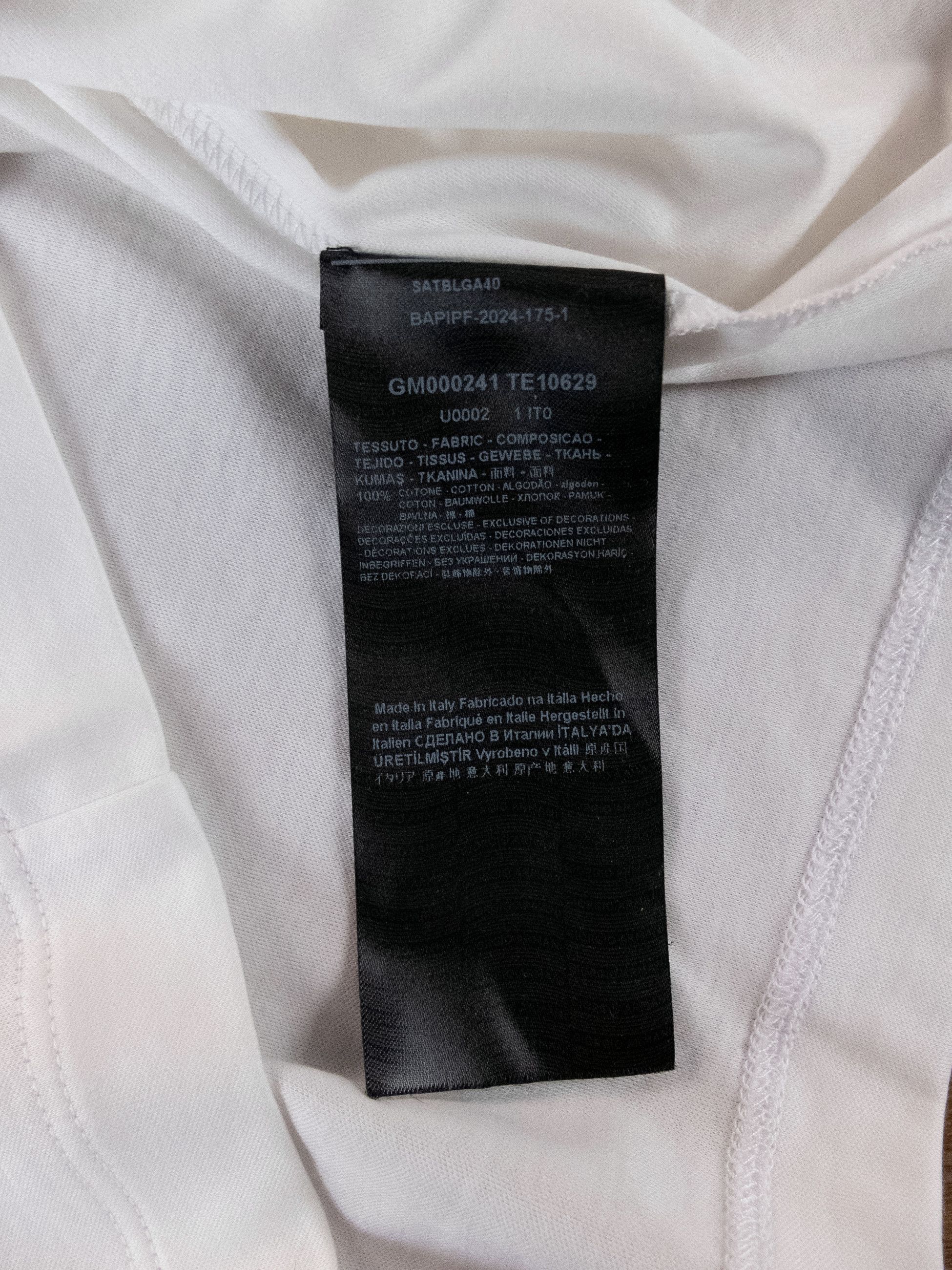 Giorgio Armani GIORGIO ARMANI mainline white chest logo polo shirt Size US XXL / EU 58 / 5 - 9 Thumbnail