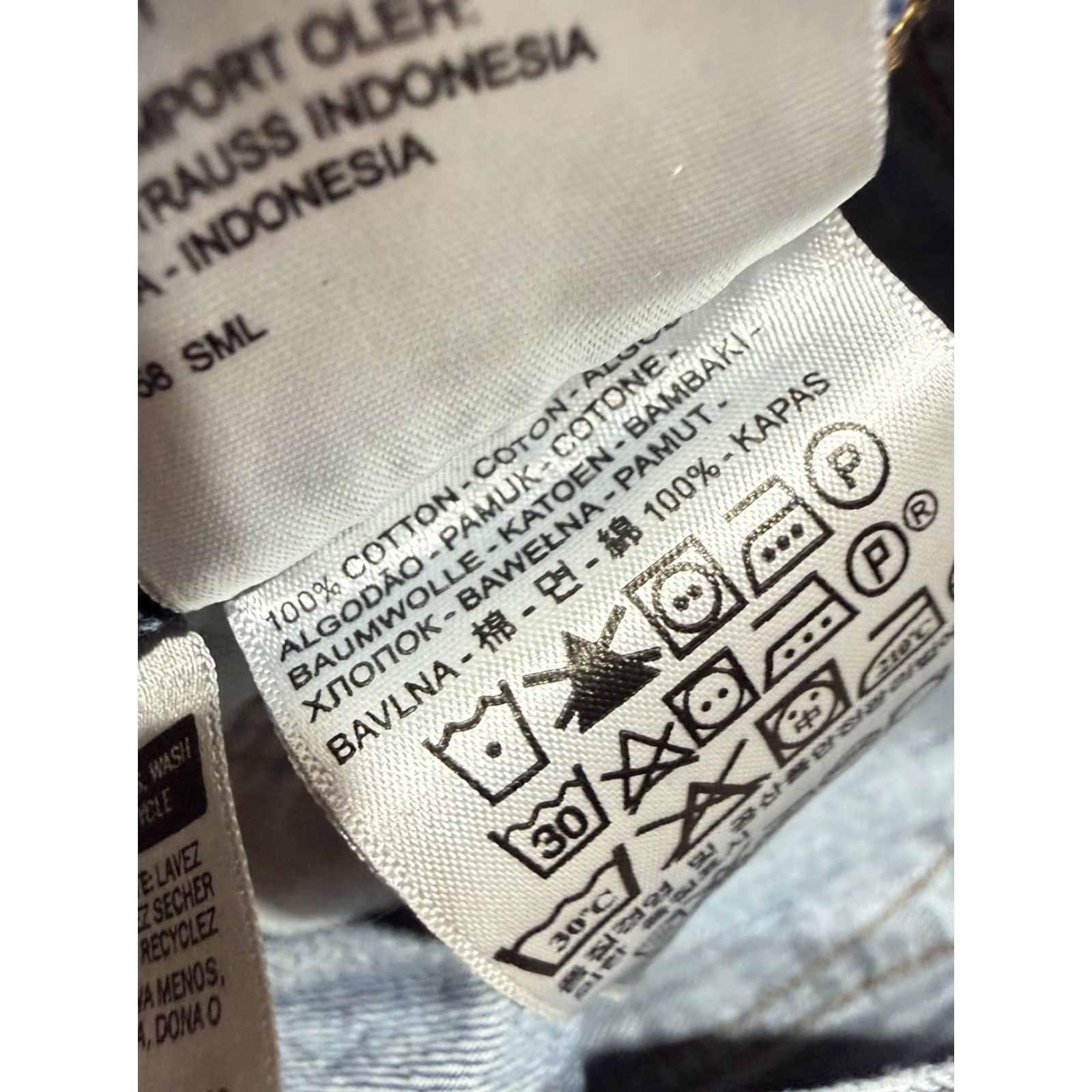 Levi's Levi’s 559 Relaxed Straight Jeans Men 38 Blue Denim 38X32 100% Cotton Regular Waist 5-Pocket Brand Levi's Size US 38 / EU 54 - 2 Thumbnail