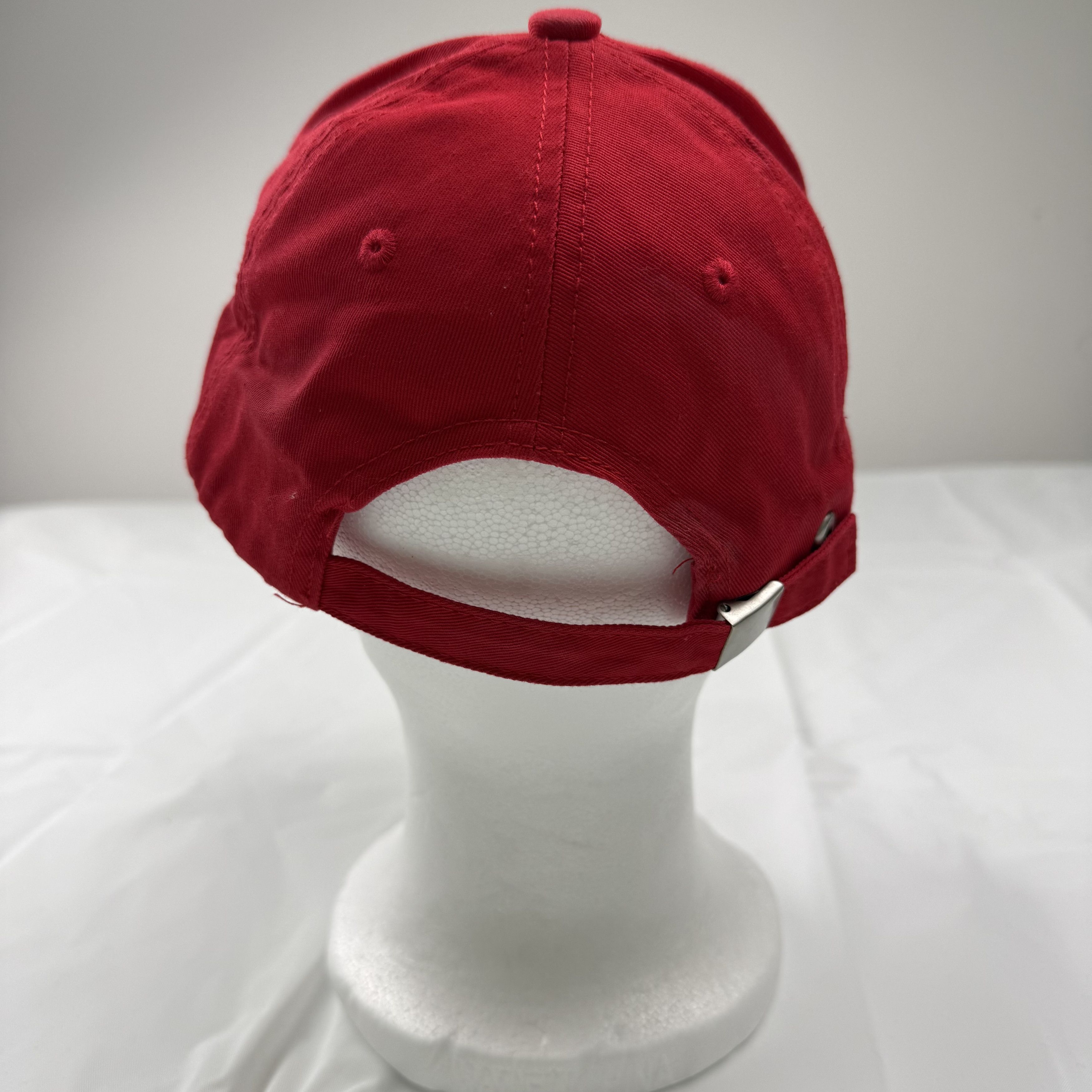 Supreme Supreme Red Baseball Cap Hat Box Adjustable Strapback Mens Size ONE SIZE - 3 Thumbnail