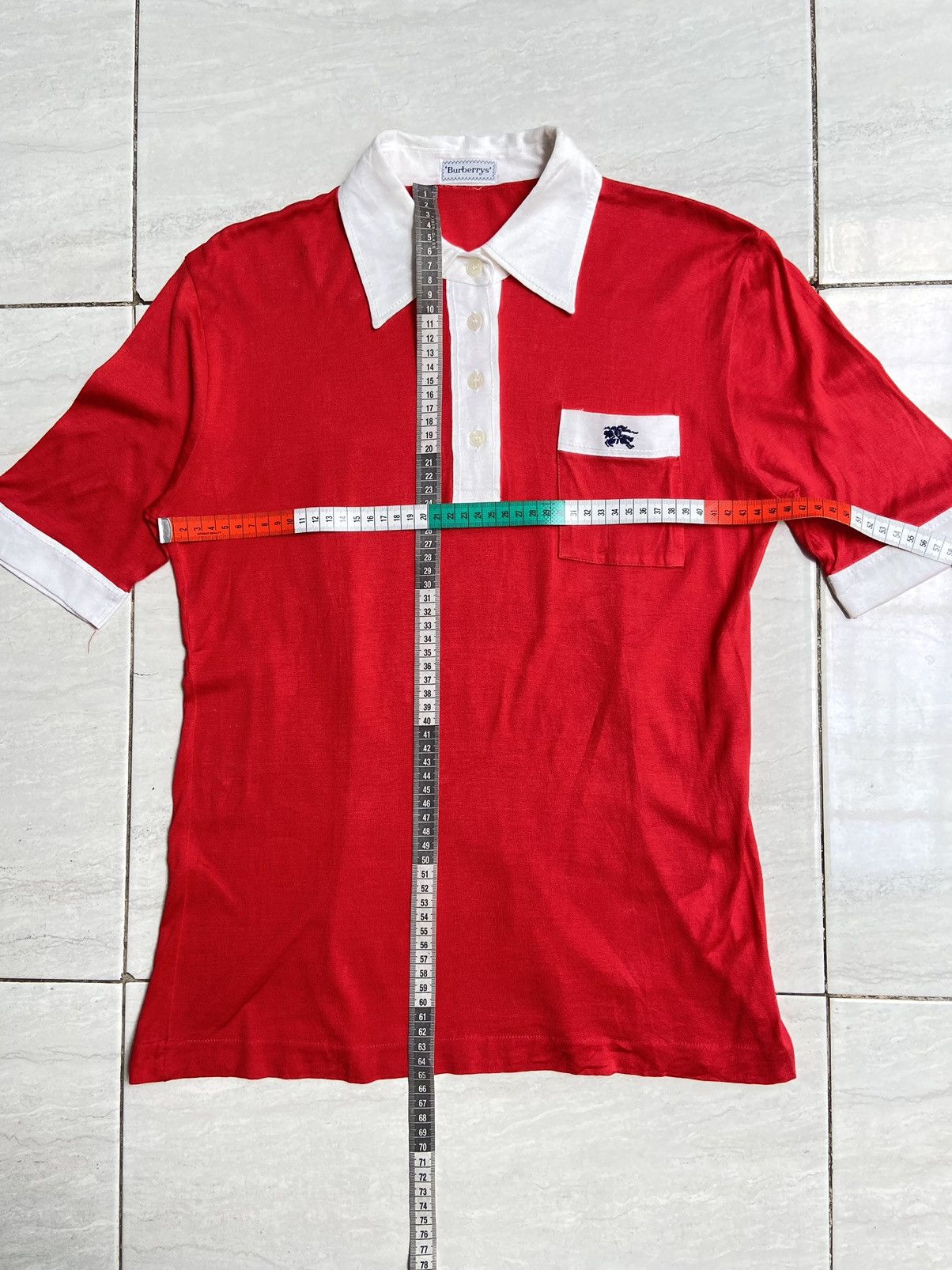 Burberry BURBERRYS Red T-shirt Size US XS / EU 42 / 0 - 7 Thumbnail
