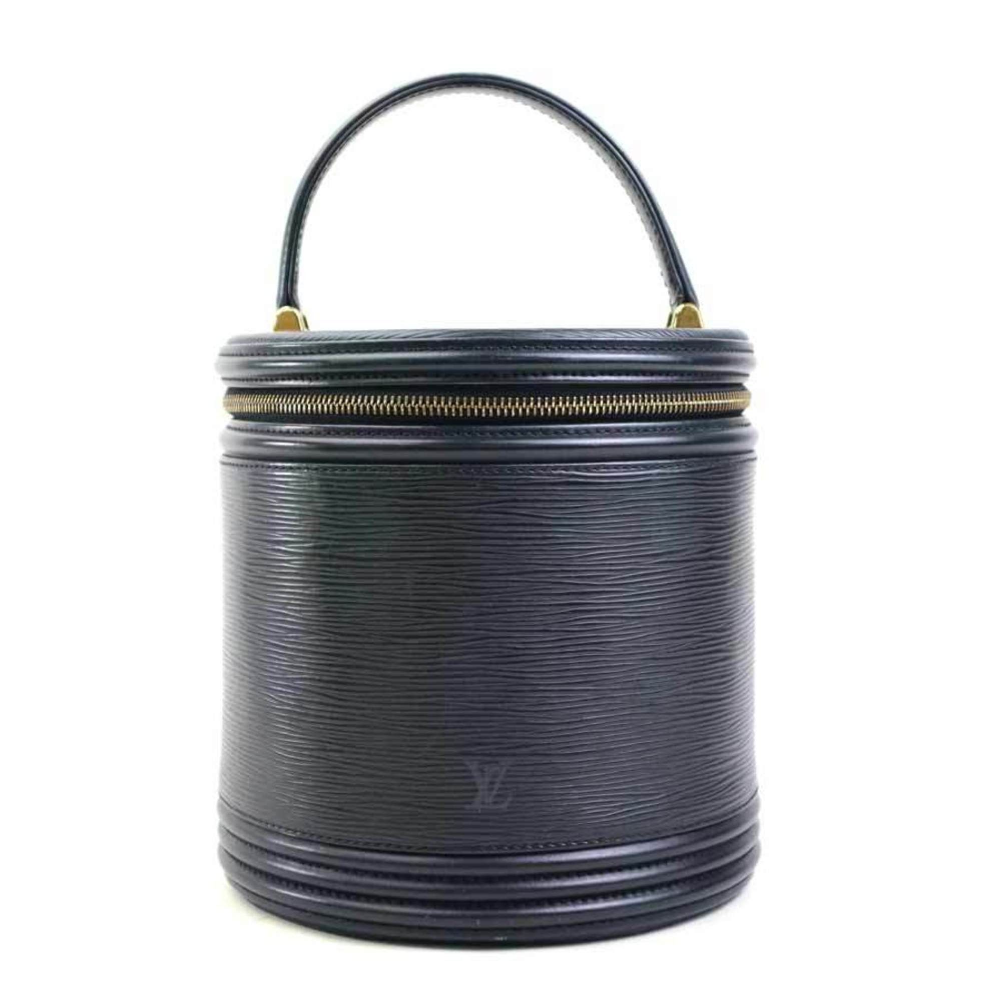 Louis Vuitton Louis Vuitton Epi Cannes Handbag, Leather, Noir, Women's, M48032, h31301a Size ONE SIZE - 1 Thumbnail