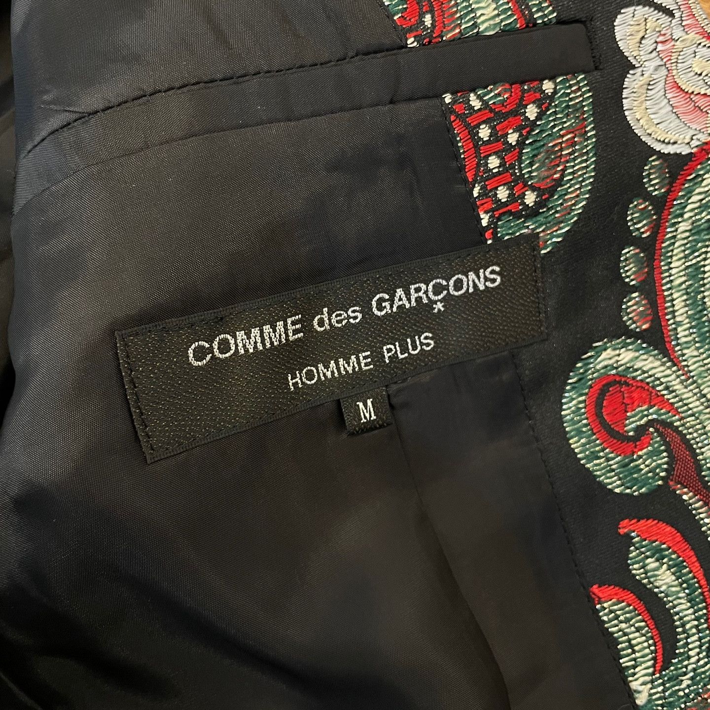 Comme des Garcons Homme Plus Comme Des Garçons Homme Plus 19fw Floral Layered Jacket Size US M / EU 48-50 / 2 - 10 Thumbnail