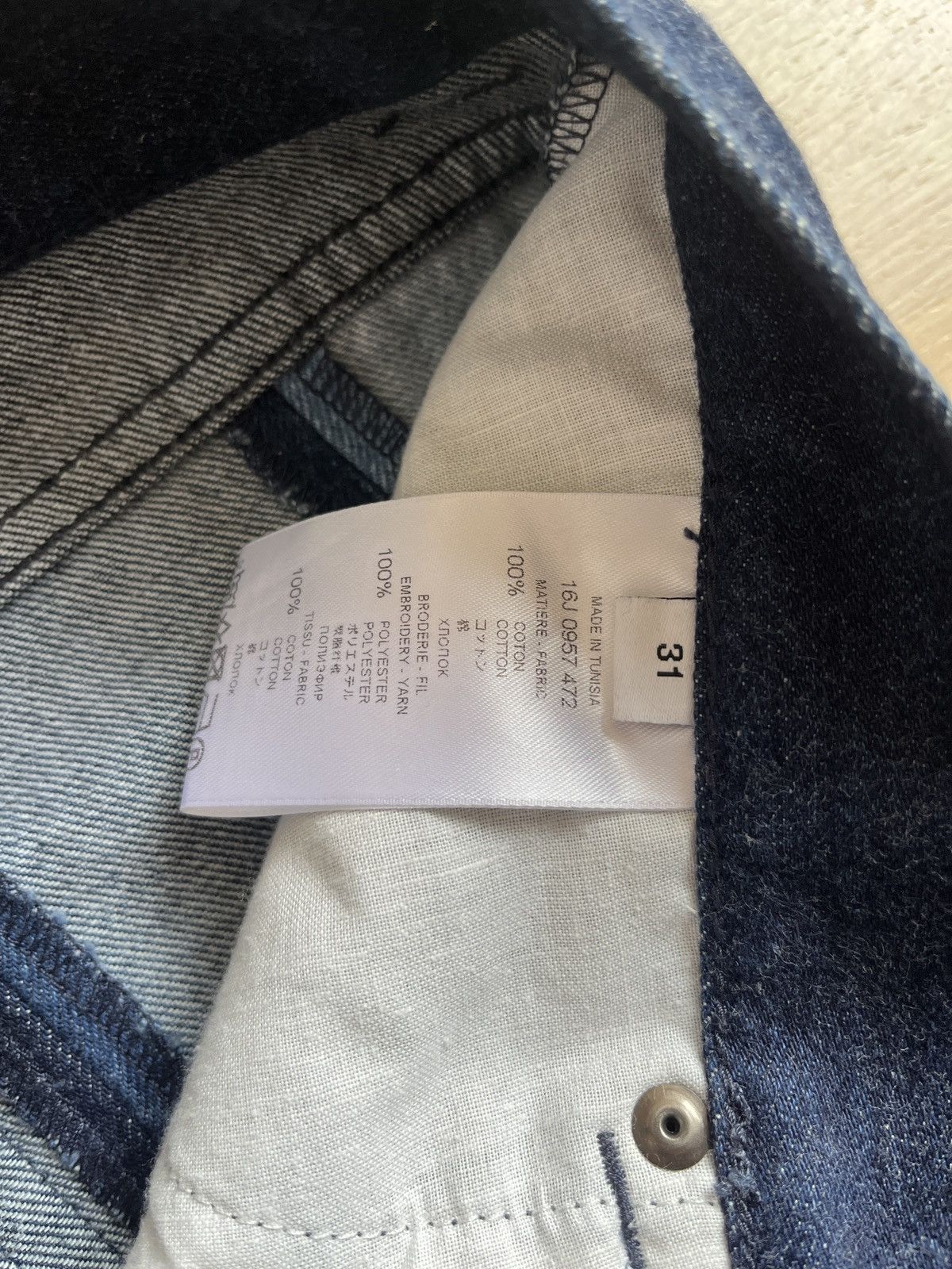 Givenchy Givenchy Spring 2016 Flag Denim Size US 31 - 5 Thumbnail