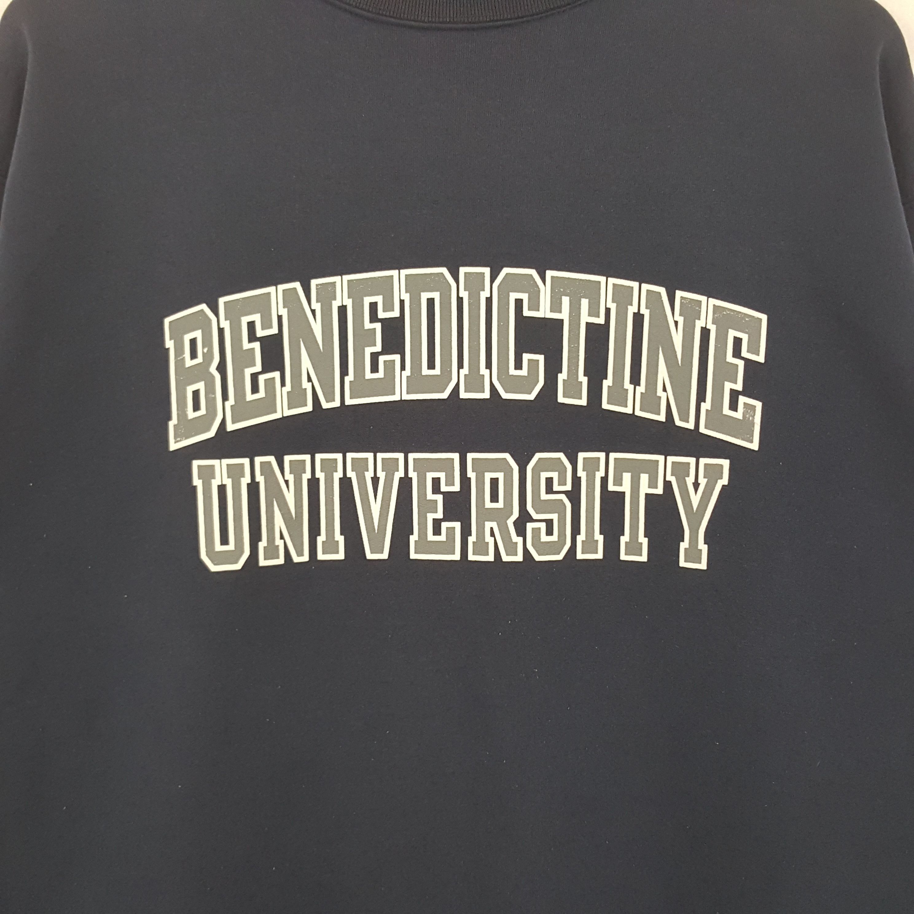 Champion × Vintage Vintage Benedictine University Champion Promo Sweatshirt Size US L / EU 52-54 / 3 - 2 Thumbnail