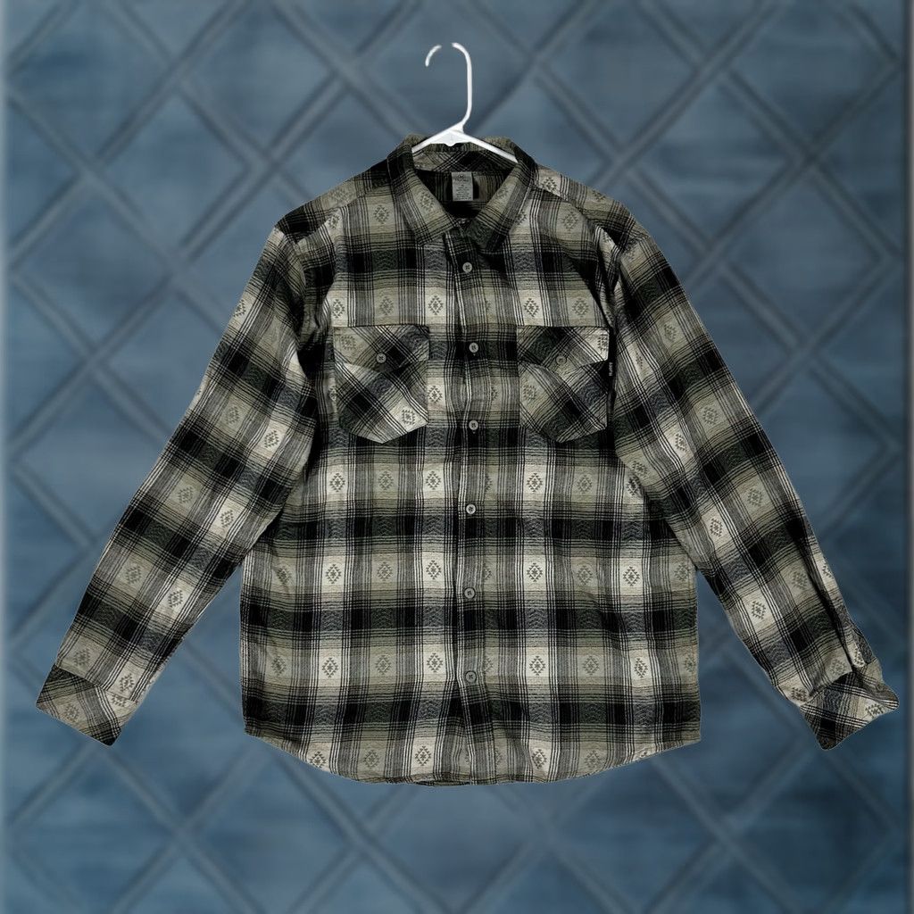 Hurley Hurley Shirt Mens M Long Sleeve Flannel Plaid Button Up Green Preppy Casual Size US M / EU 48-50 / 2 - 1 Thumbnail