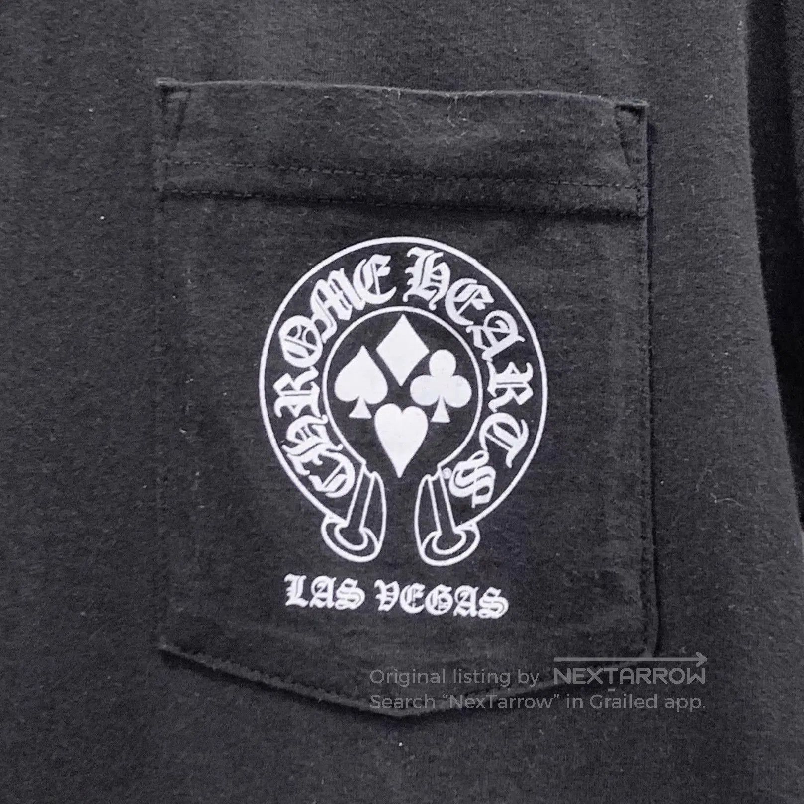 Chrome Hearts Black Short Sleeve Pocket T-Shirt. Size US S / EU 44-46 / 1 - 5 Thumbnail