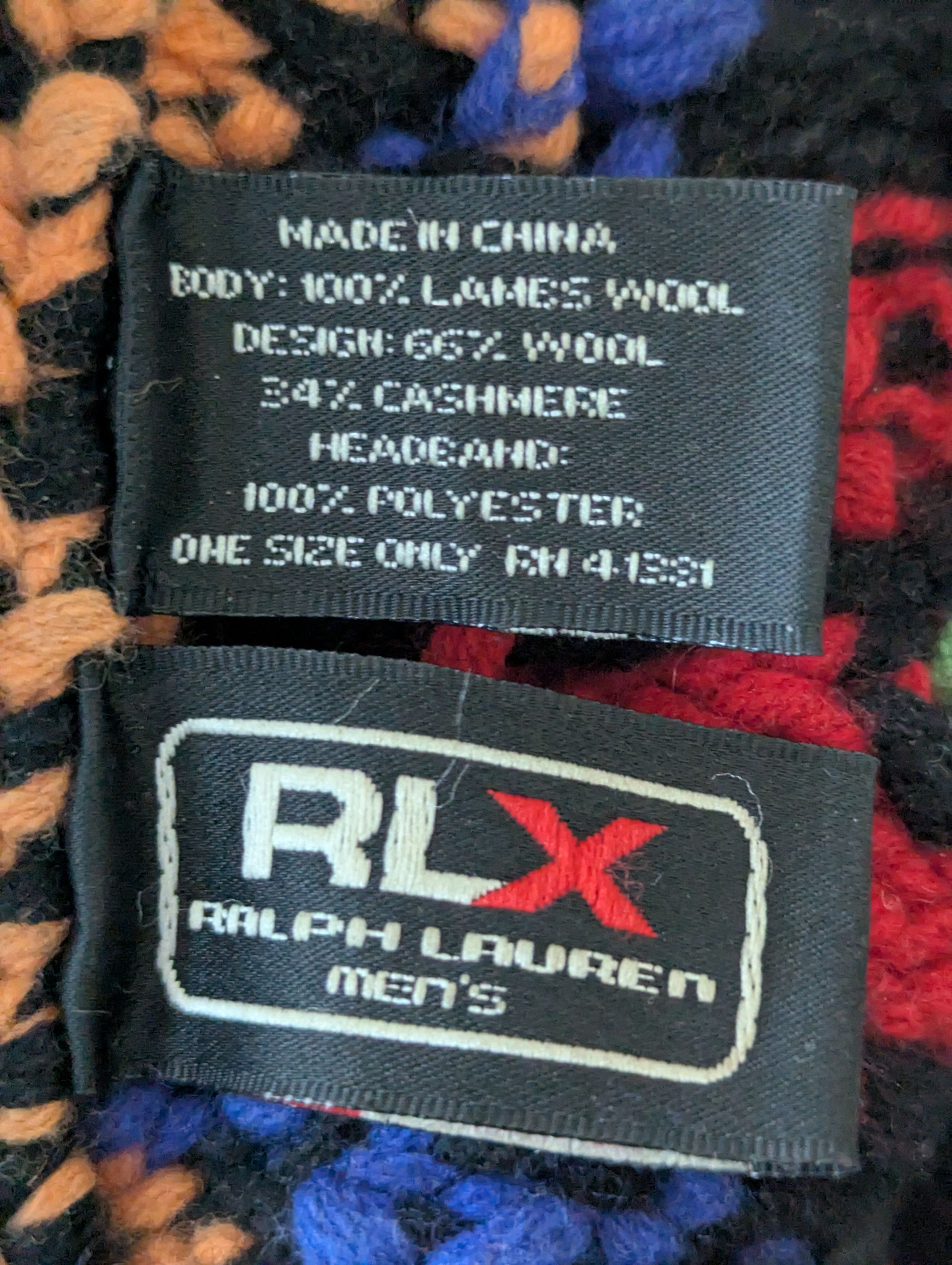 Polo Ralph Lauren Vintage handmade RLX Size ONE SIZE - 3 Thumbnail