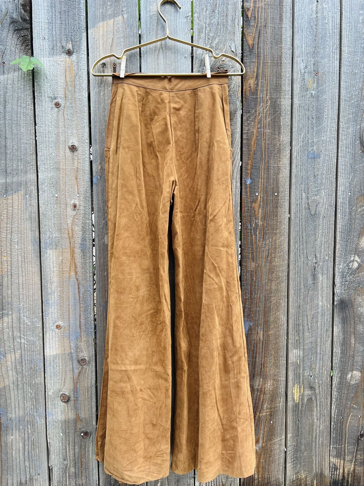 Vintage Suede, high waisted dress pants Size 26" / US 2 / IT 38 - 8 Thumbnail