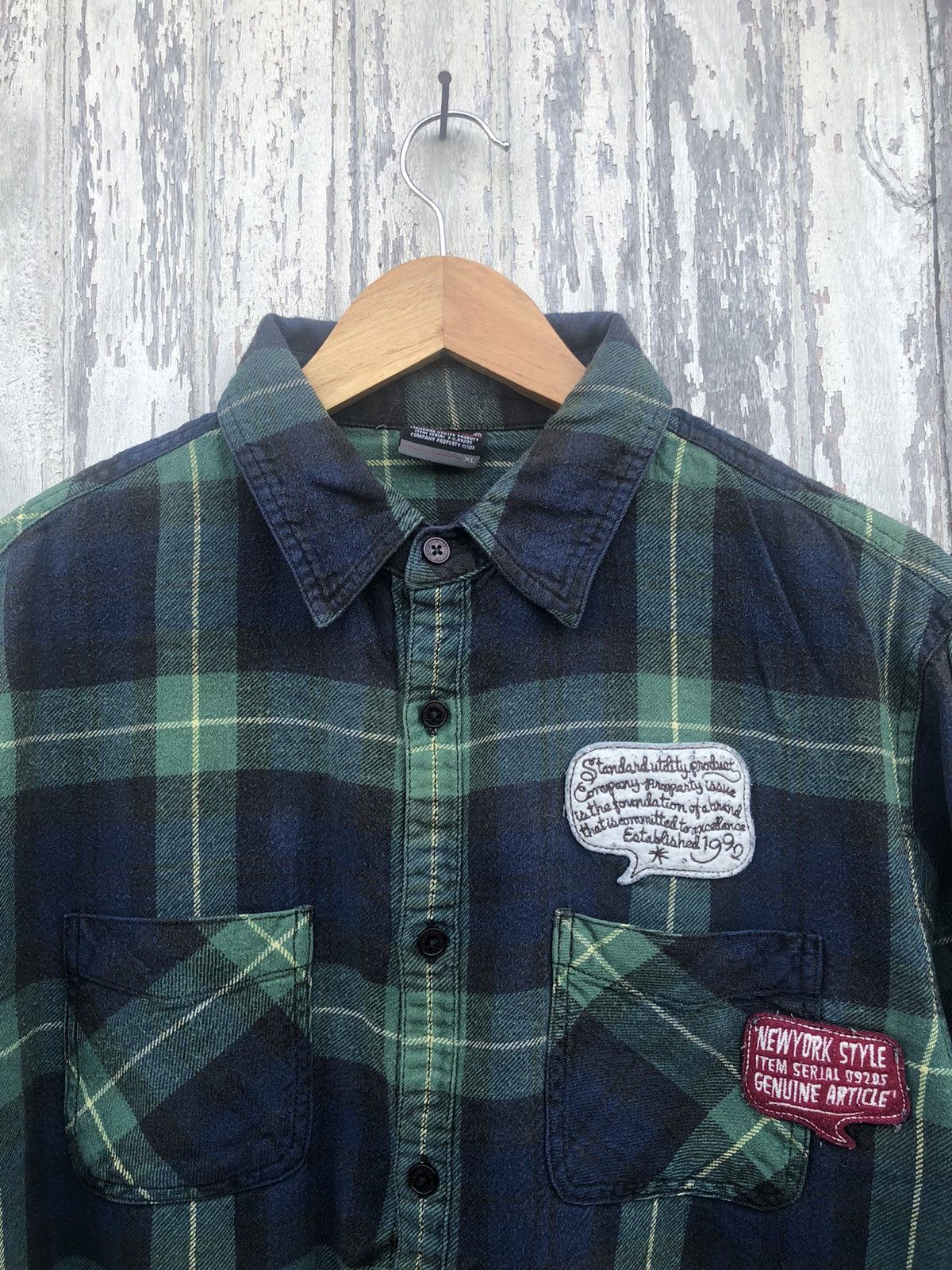 Fubu × Vintage 🔥Vintage Y2K🔥Fubu collection Plaid Flannel Longsleeve Size US XL / EU 56 / 4 - 2 Thumbnail