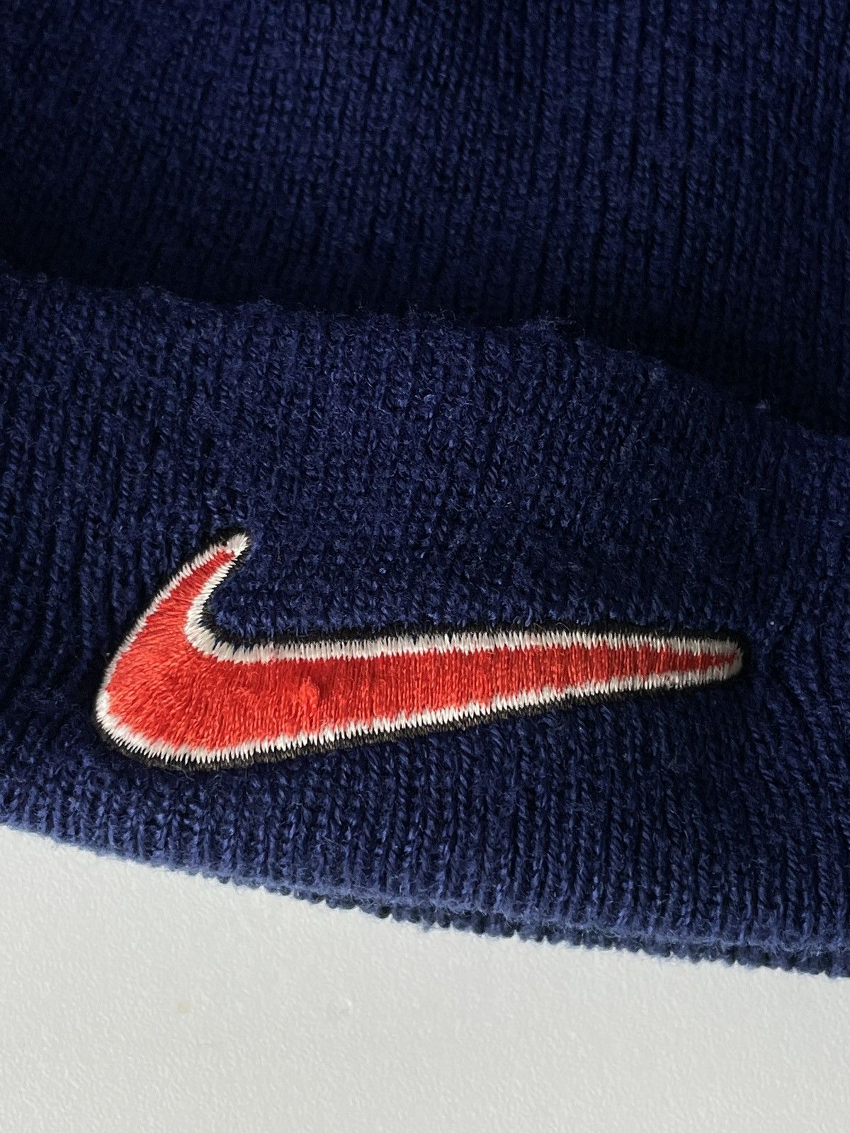 Nike × Vintage Vintage Nike 90’s Hat Y2K Red Swoosh Logo RARE Size ONE SIZE - 3 Thumbnail