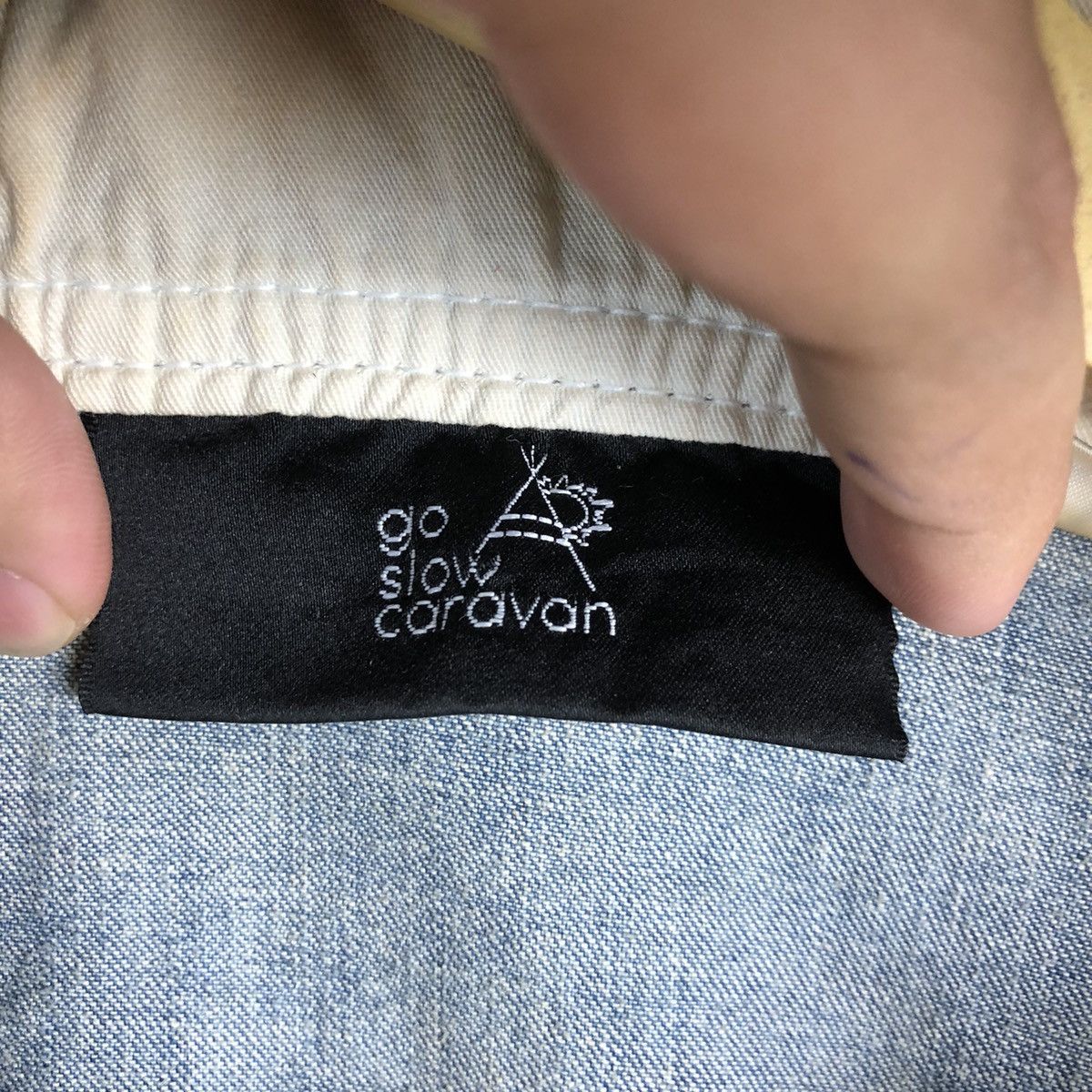 go slow caravan Go Slow Caravan Blue Denim Jacket Hoodie #A2332 Size US XS / EU 42 / 0 - 12 Thumbnail