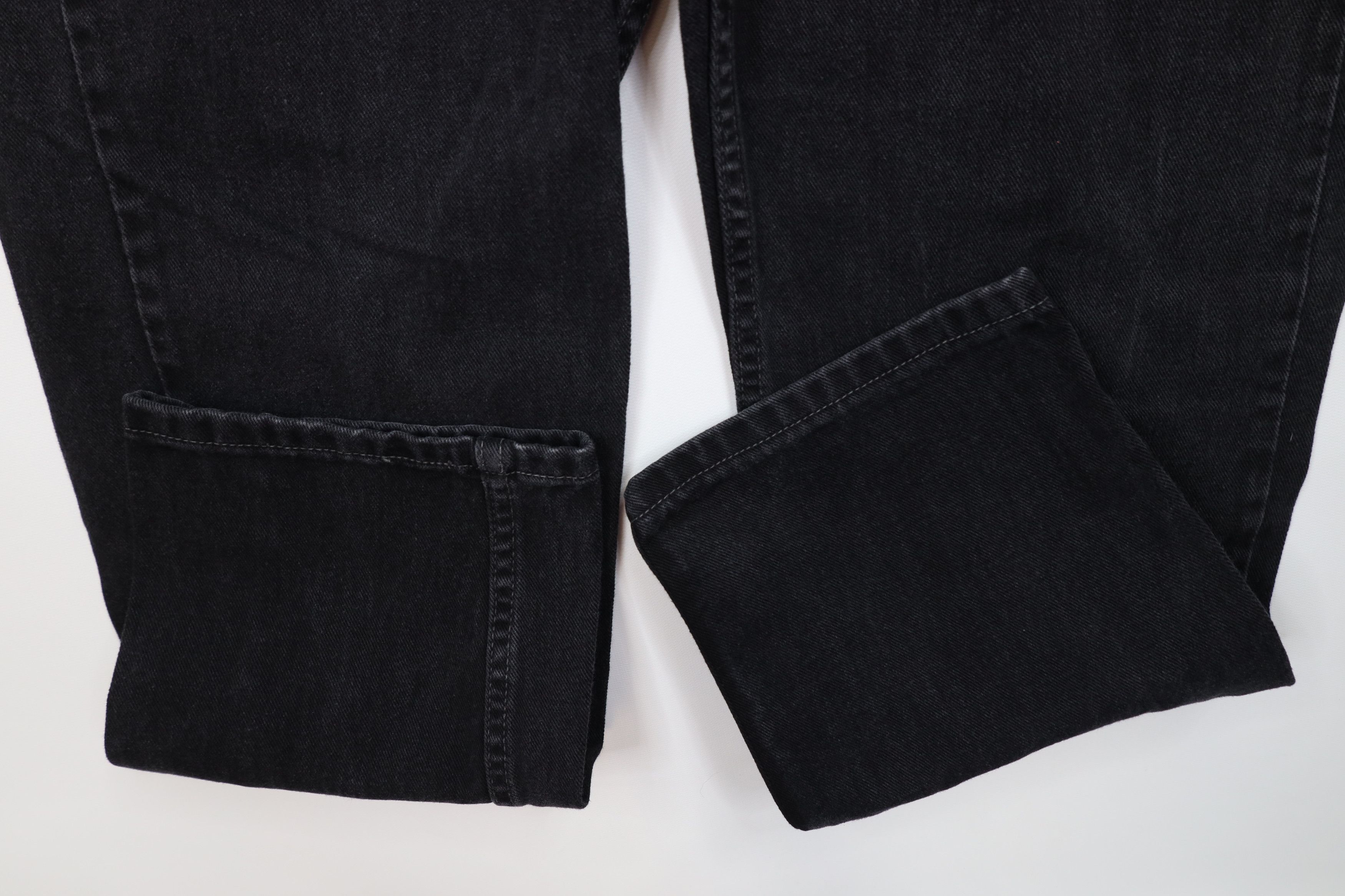 Levi's Vintage Y2K 2001 Levis 550 Fit Tapered Leg Jeans Black Size US 30 / EU 46 - 5 Thumbnail
