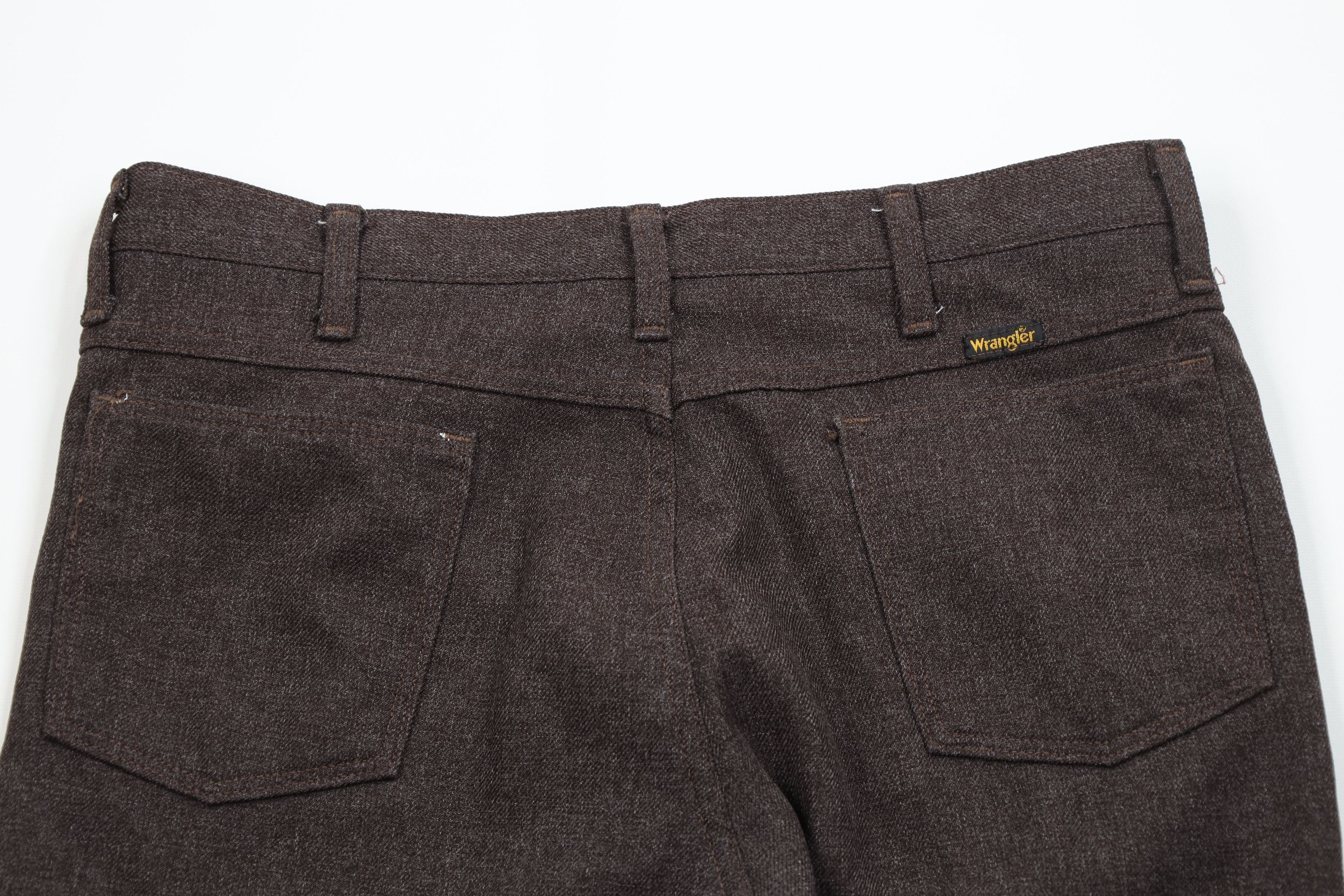 Wrangler Vintage 90s Wrangler Wide Leg Chino Pants Heather Brown USA Size US 34 / EU 50 - 10 Thumbnail