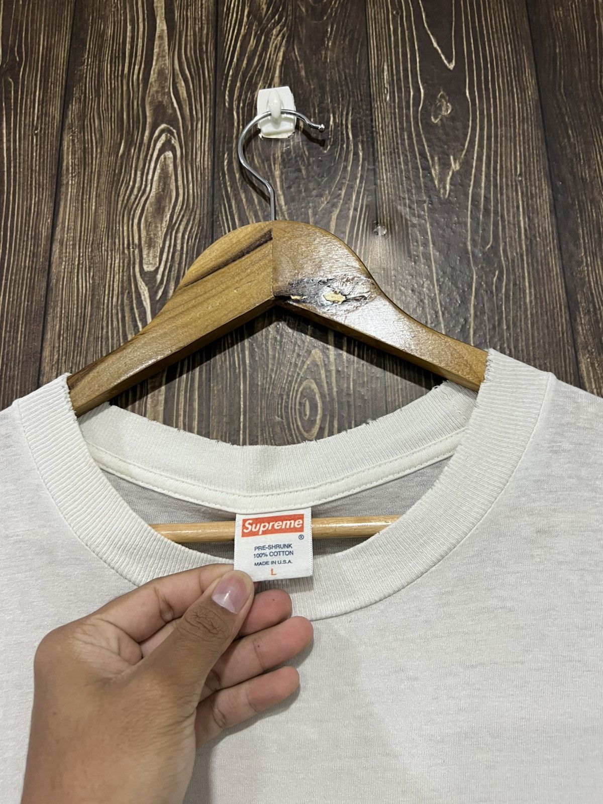 Supreme Vintage Supreme x Bad Brains Box Logo Tshirt Size US L / EU 52-54 / 3 - 6 Thumbnail