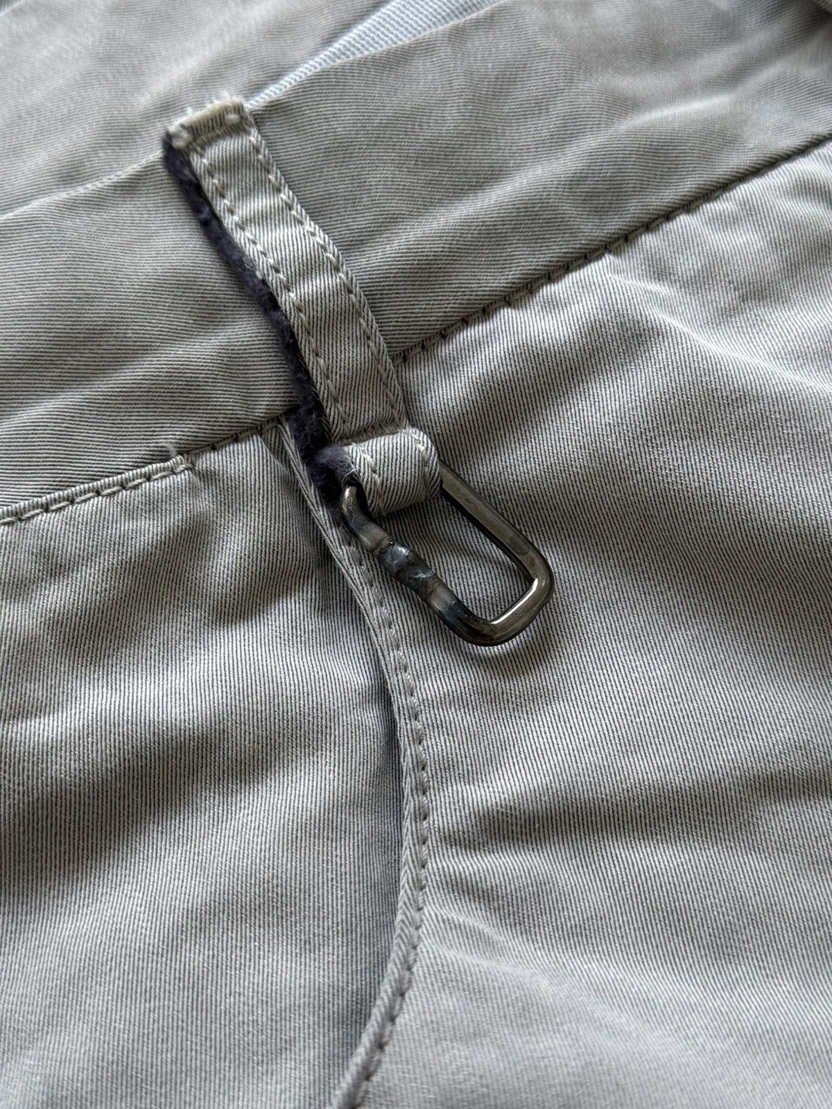 Layer-0 Gray Cotton Pants