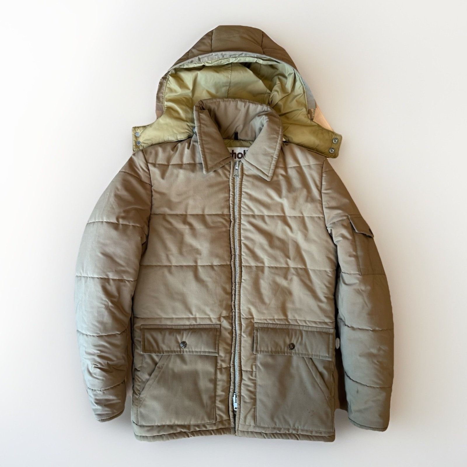 Vintage Schott Puffer Jacket Small Made in USA Puffer Parka