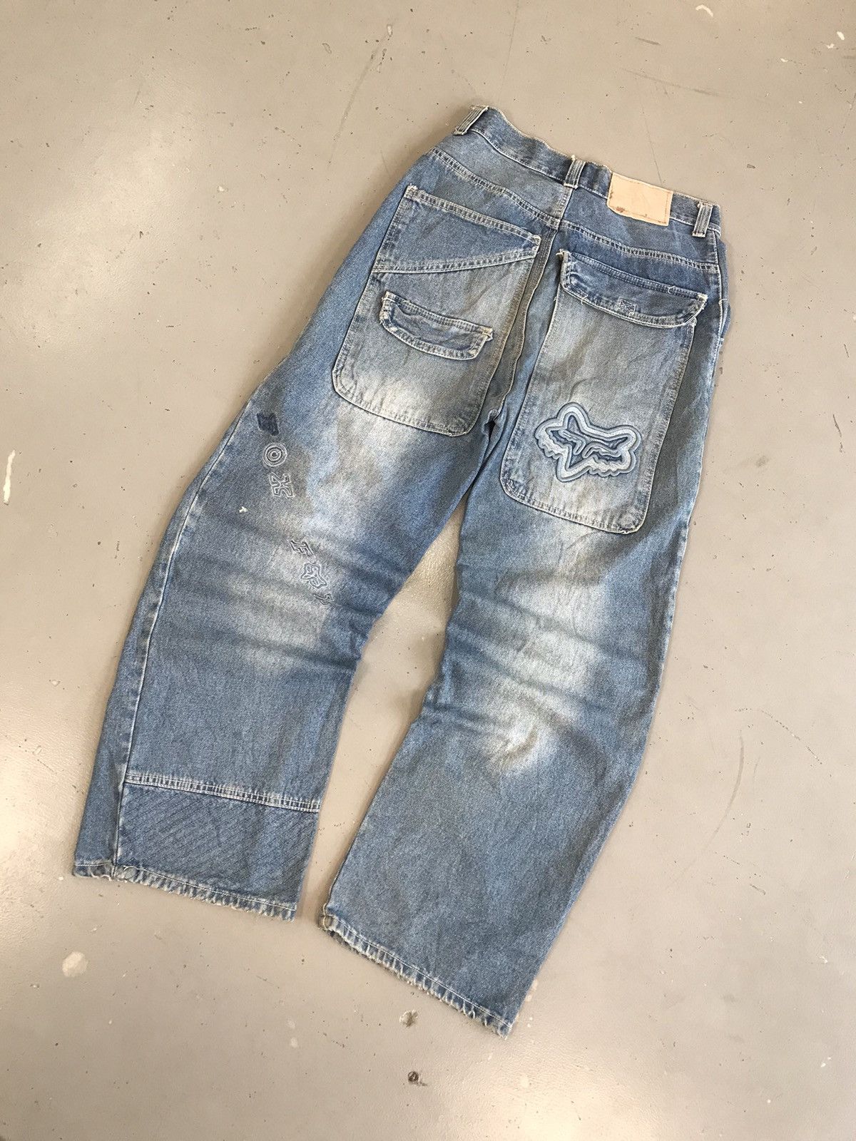 Fox Racing × Vintage Vintage Y2K fox Racing big pocket denim Size US 30 / EU 46 - 10 Thumbnail