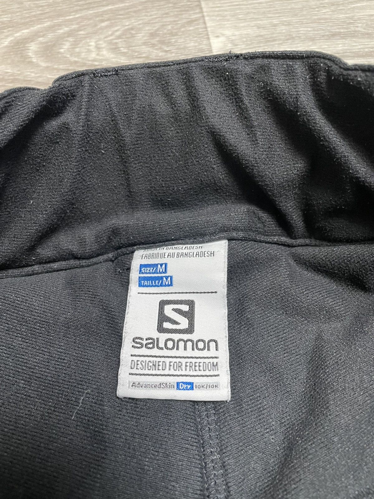 Salomon Salomon Black Gorpcore Outdoor Ski Pants Size 32" / US 10 / IT 46 - 11 Thumbnail