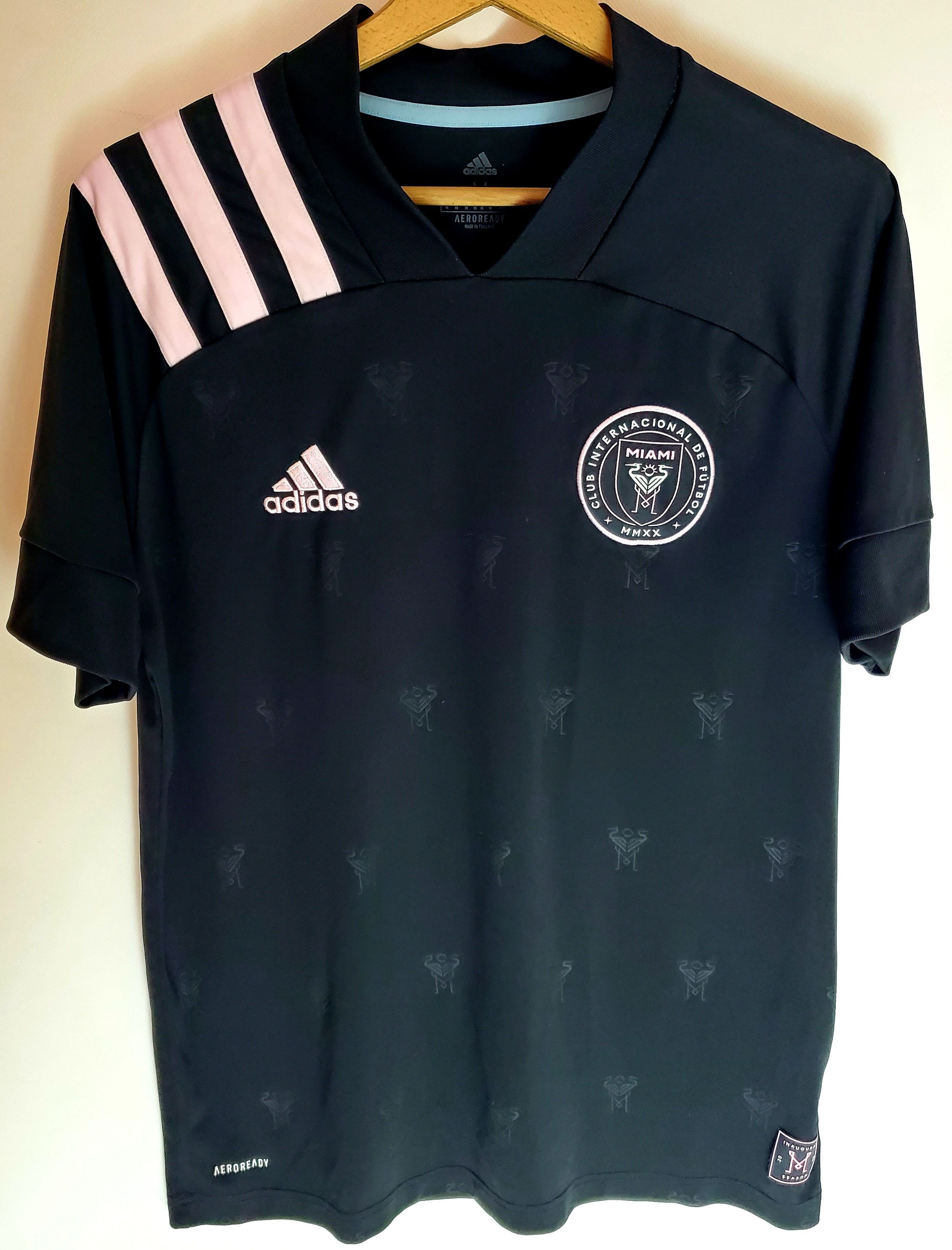 Adidas INTER MIAMI 2020 AWAY FOOTBALL SOCCER SHIRT JERSE M Size US M / EU 48-50 / 2 - 1 Thumbnail