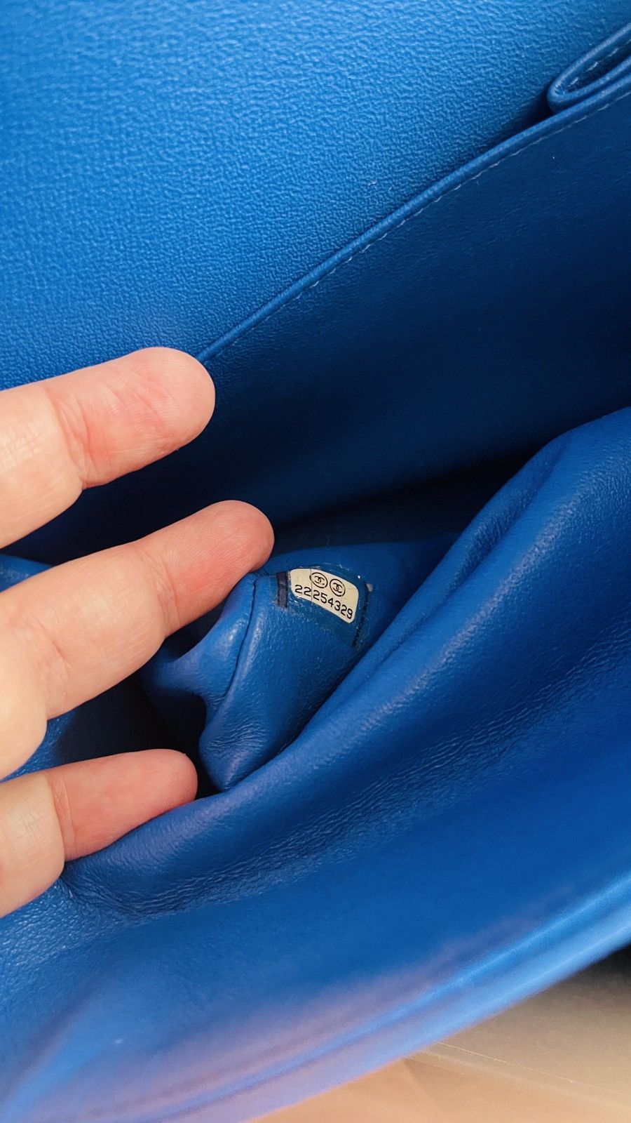 Chanel Stunning Royal Blue Chanel Timeless Classic Maxi Leather Bag Size ONE SIZE - 14 Thumbnail