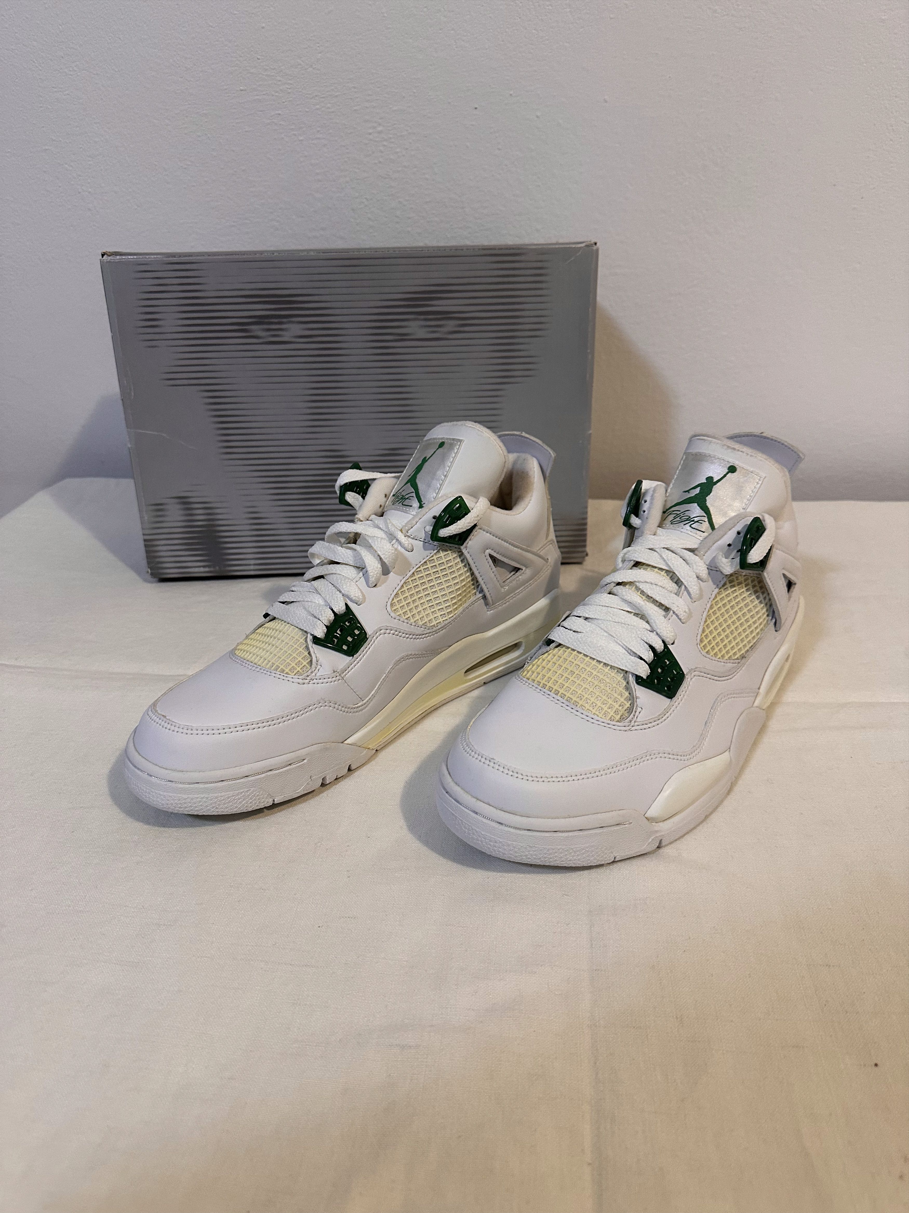 Jordan Brand Jordan 4 Retro Classic Green 2004 Size US 11 / EU 44 - 1 Thumbnail