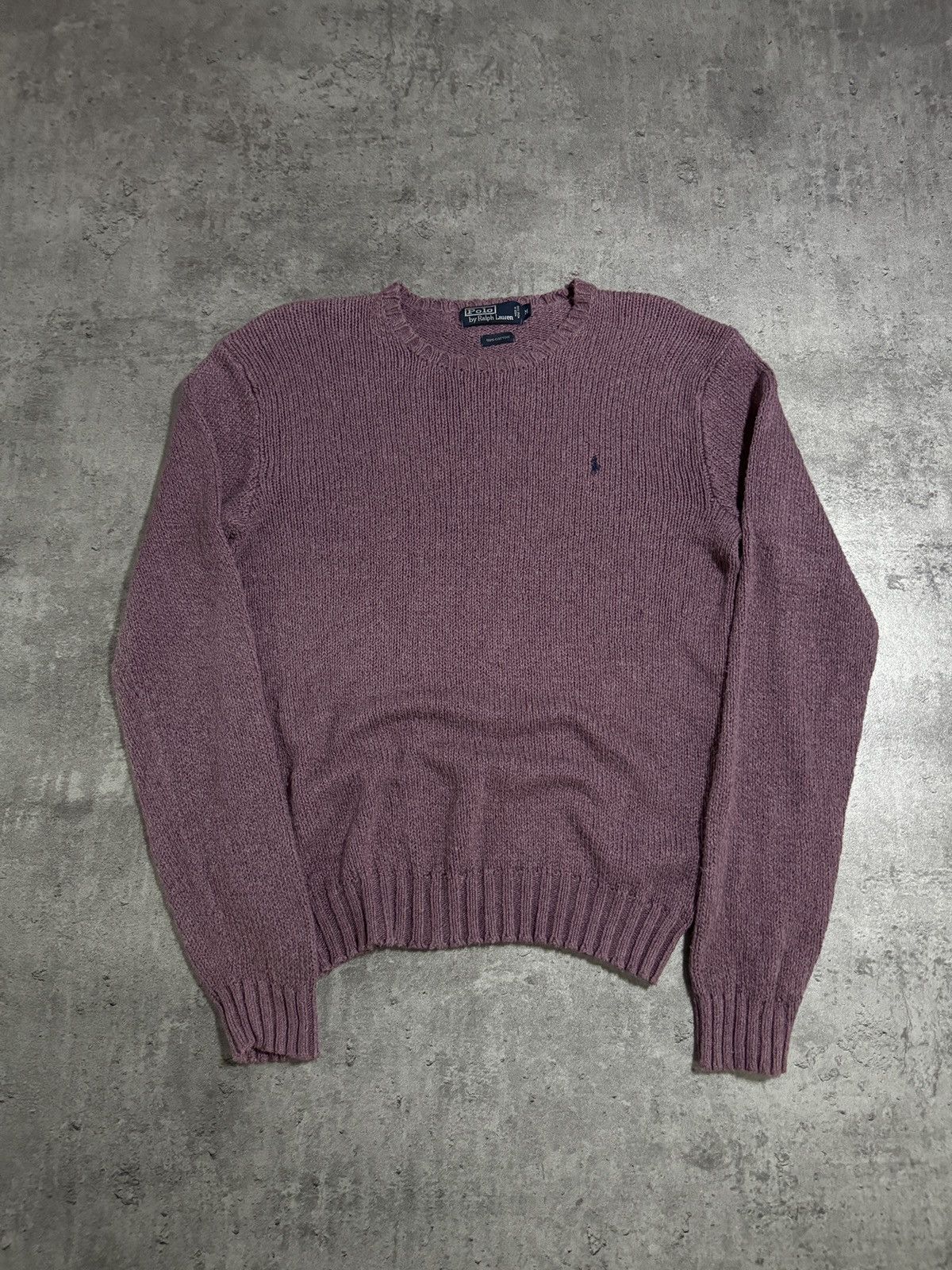 Polo Ralph Lauren × Vintage Polo Ralph Lauren Vintage 90s Boxy Sweater Pony Logo Y2K Size US M / EU 48-50 / 2 - 1 Thumbnail