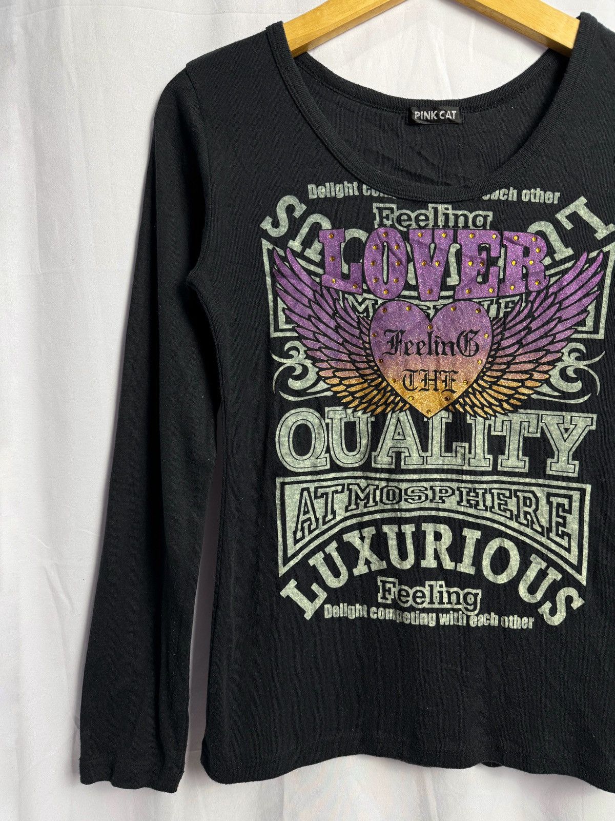 Hysteric Glamour × If Six Was Nine × Japanese Brand Gothic Style Lover Wings Long Sleeve Size US S / EU 44-46 / 1 - 4 Thumbnail