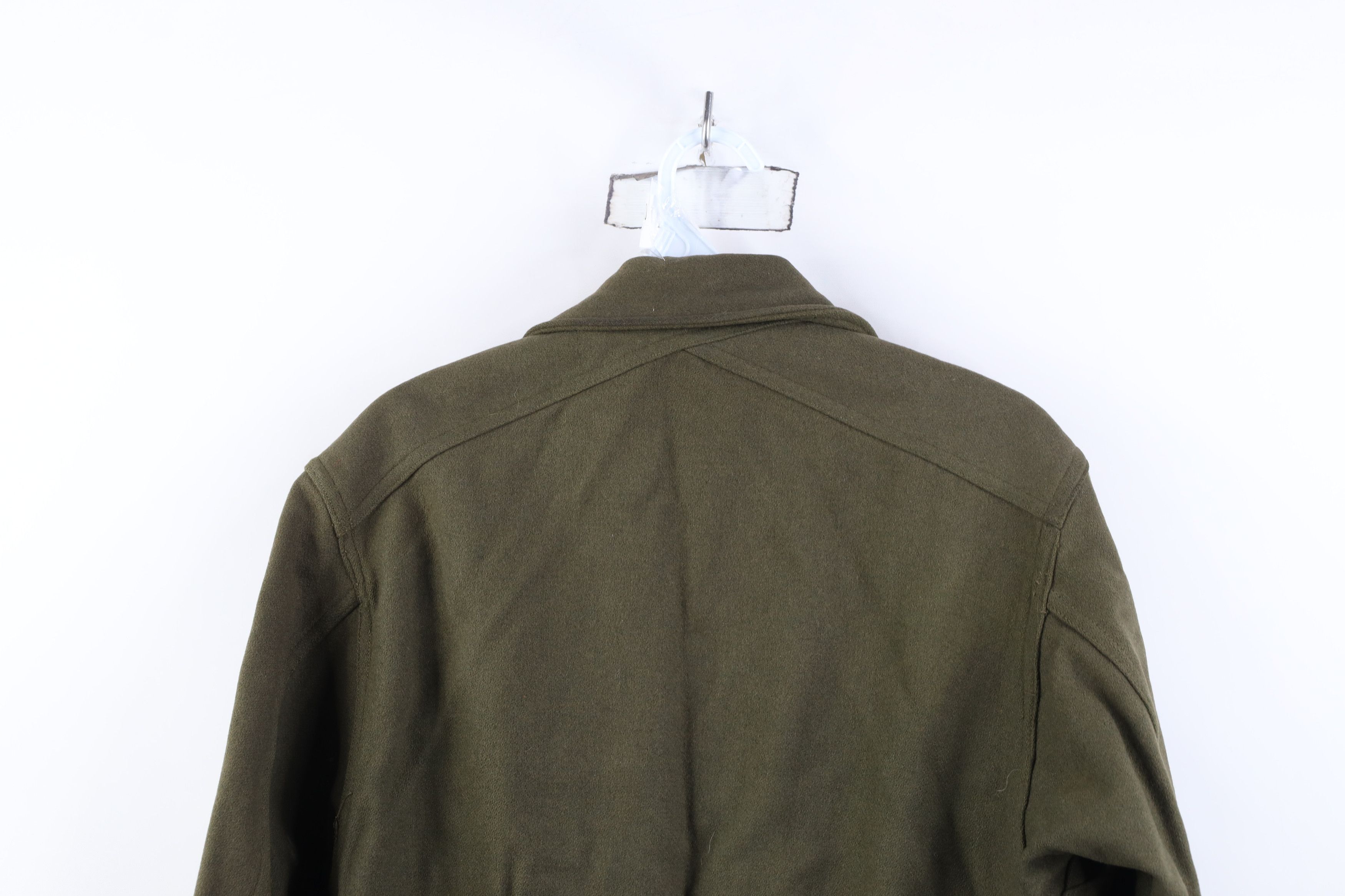 Vintage Vintage 50s Korean War 108 Wool Field Shirt Jacket USGI Size US S / EU 44-46 / 1 - 16 Thumbnail