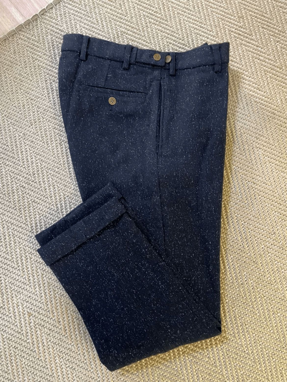 Visvim Sz 2 Visvim Cornell Slack Melange Wool Pants Size US 30 / EU 46 - 3 Thumbnail